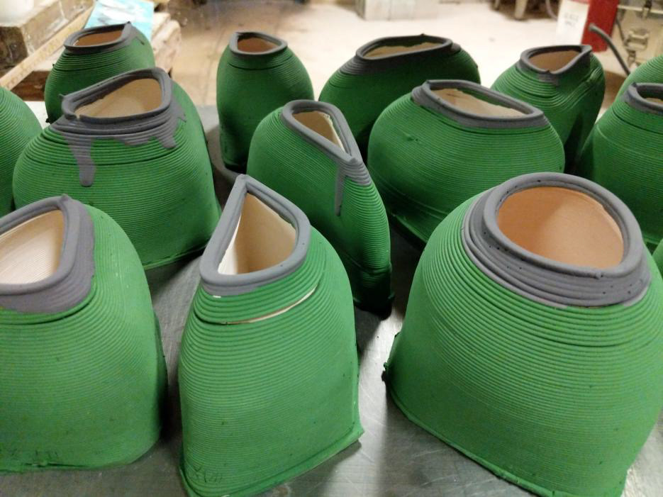 Every pot is completely unique and fits only in its specific spot.