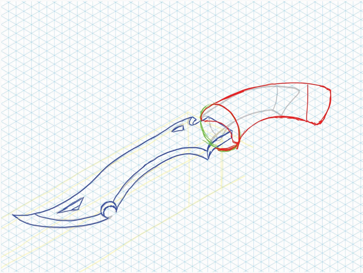 knife Prop Design 1