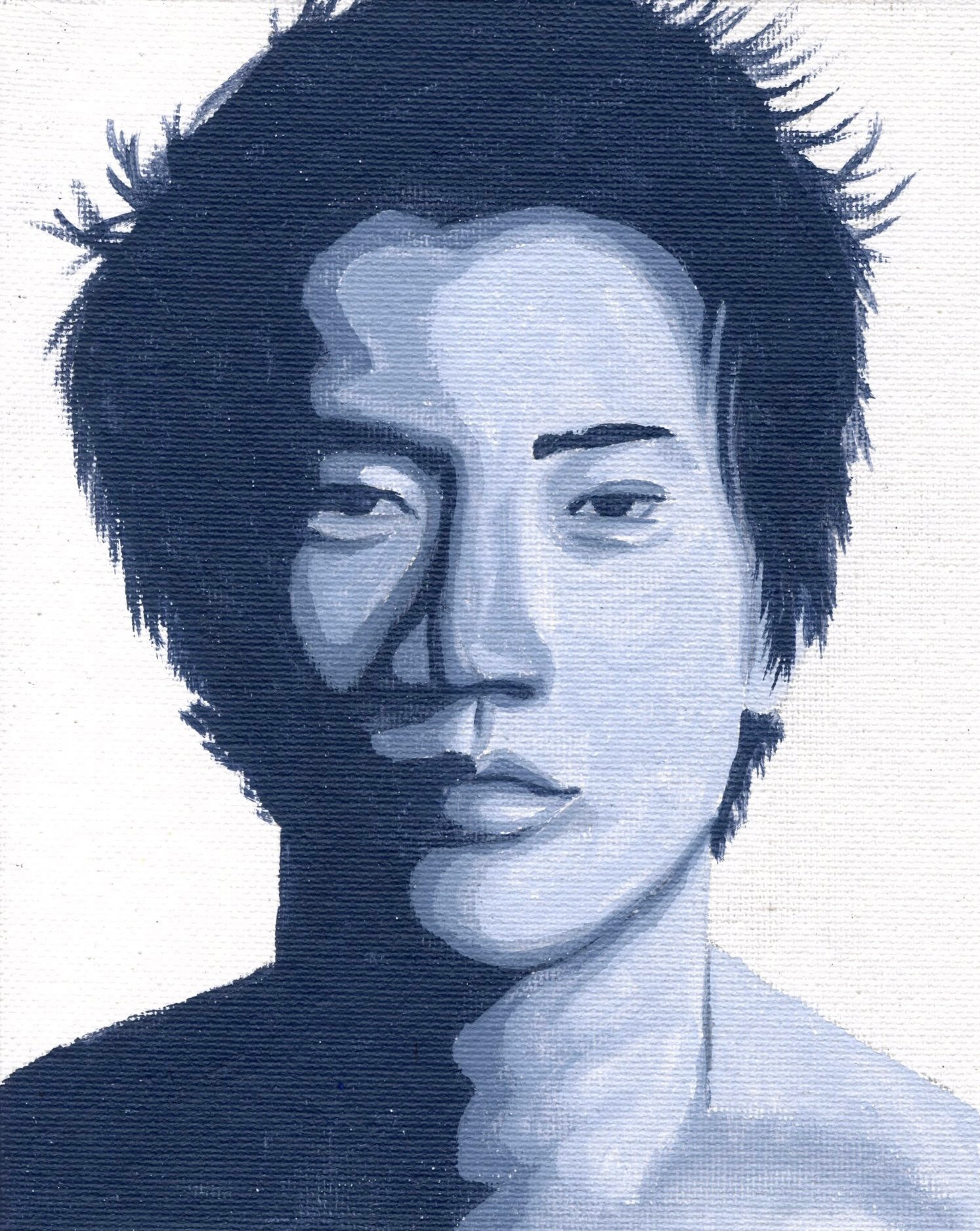 Acrylic Paint, 8.5 x 11, Acrylic Paint, 8.5 x 11, Value Study