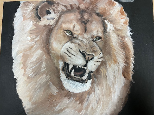 Lion Painting