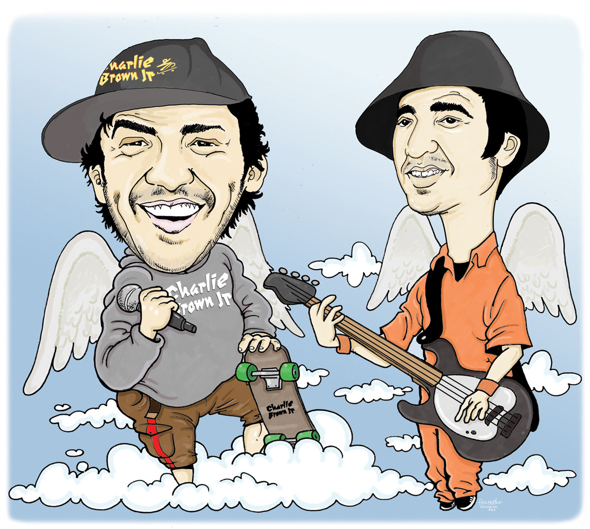 Charlie Brown Jr's Chorão & Champignon 