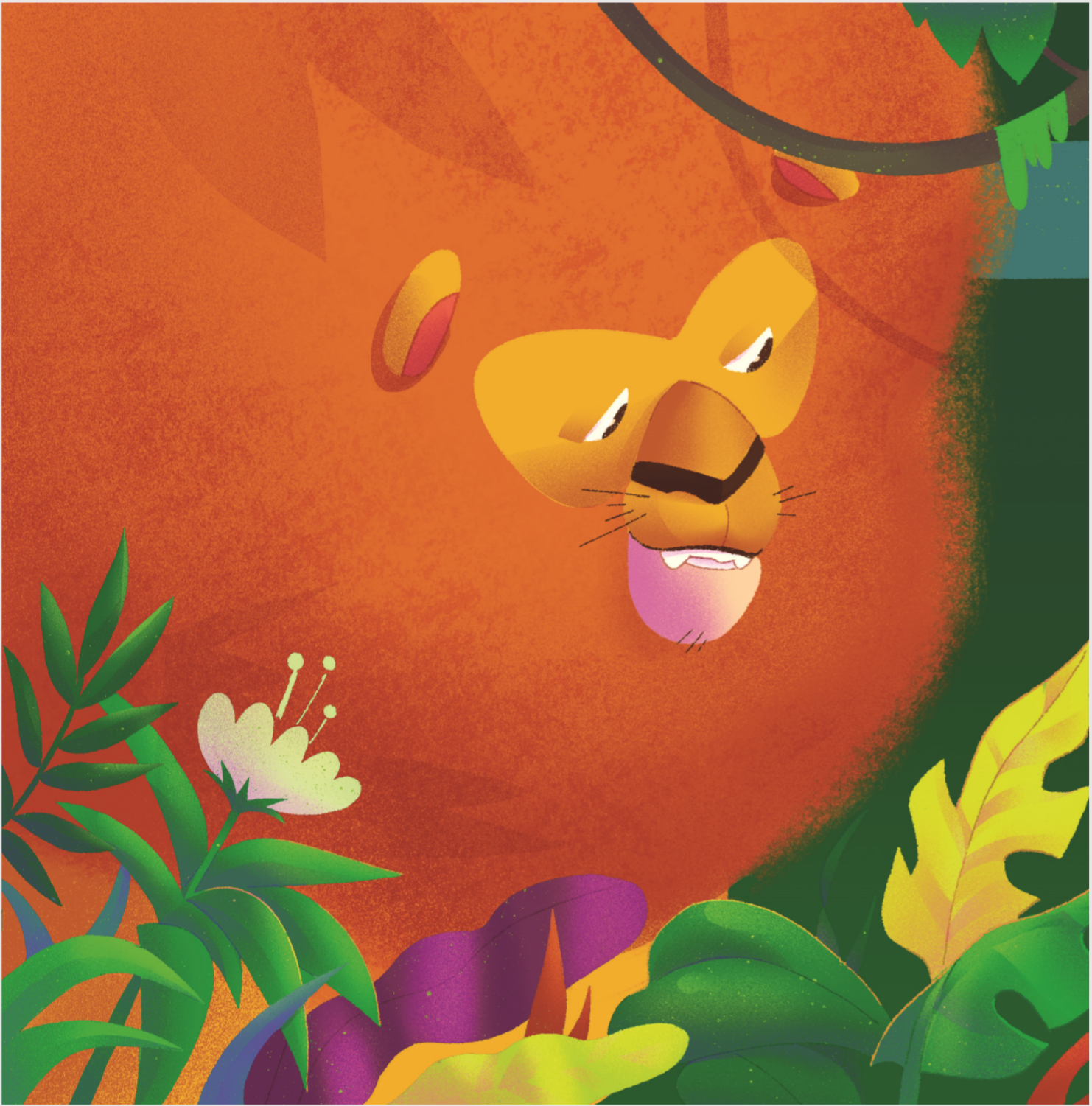 Page from GEORGIA IN THE JUNGLE