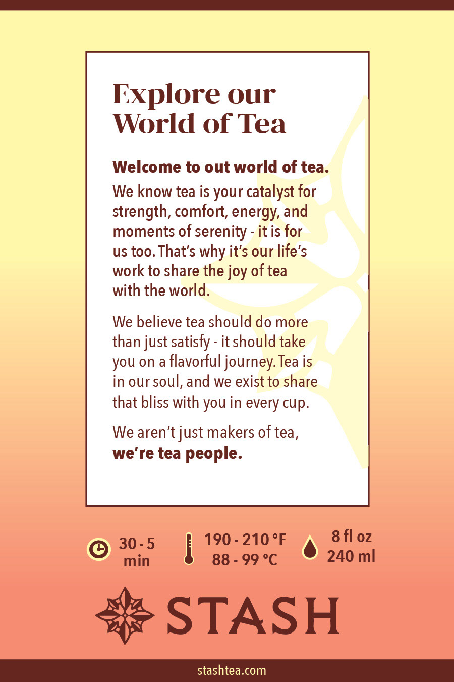 Left Side: Brand Information