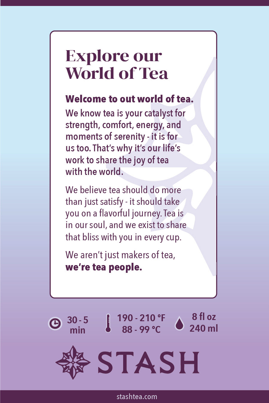 Left Side: Brand Information