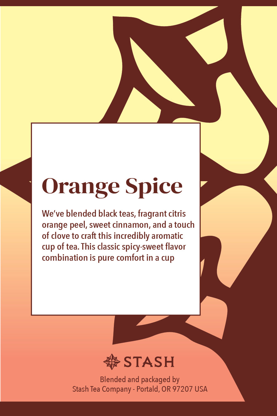 Right Side: Tea Flavor Information