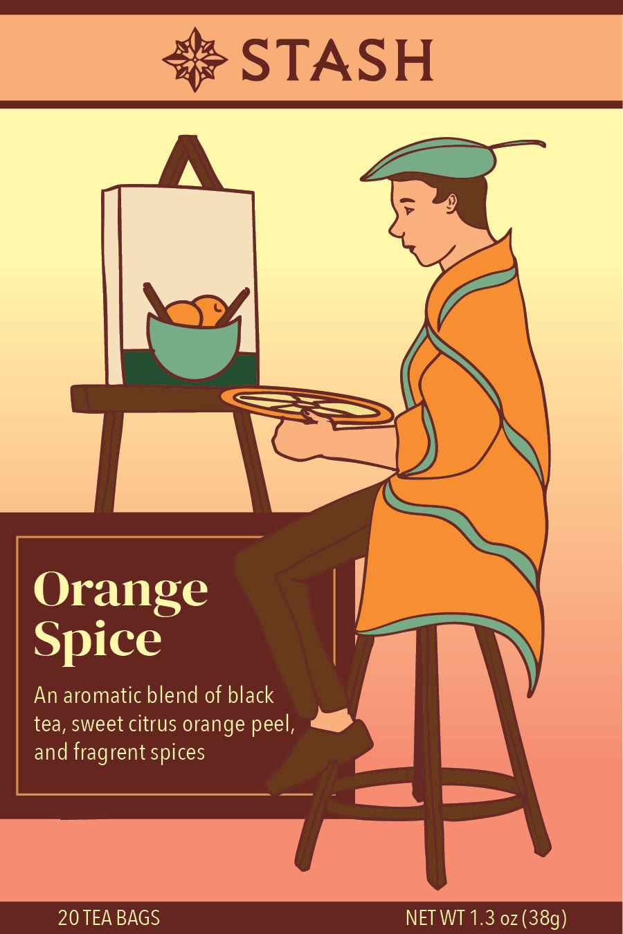 Front: Orange Spice Tea