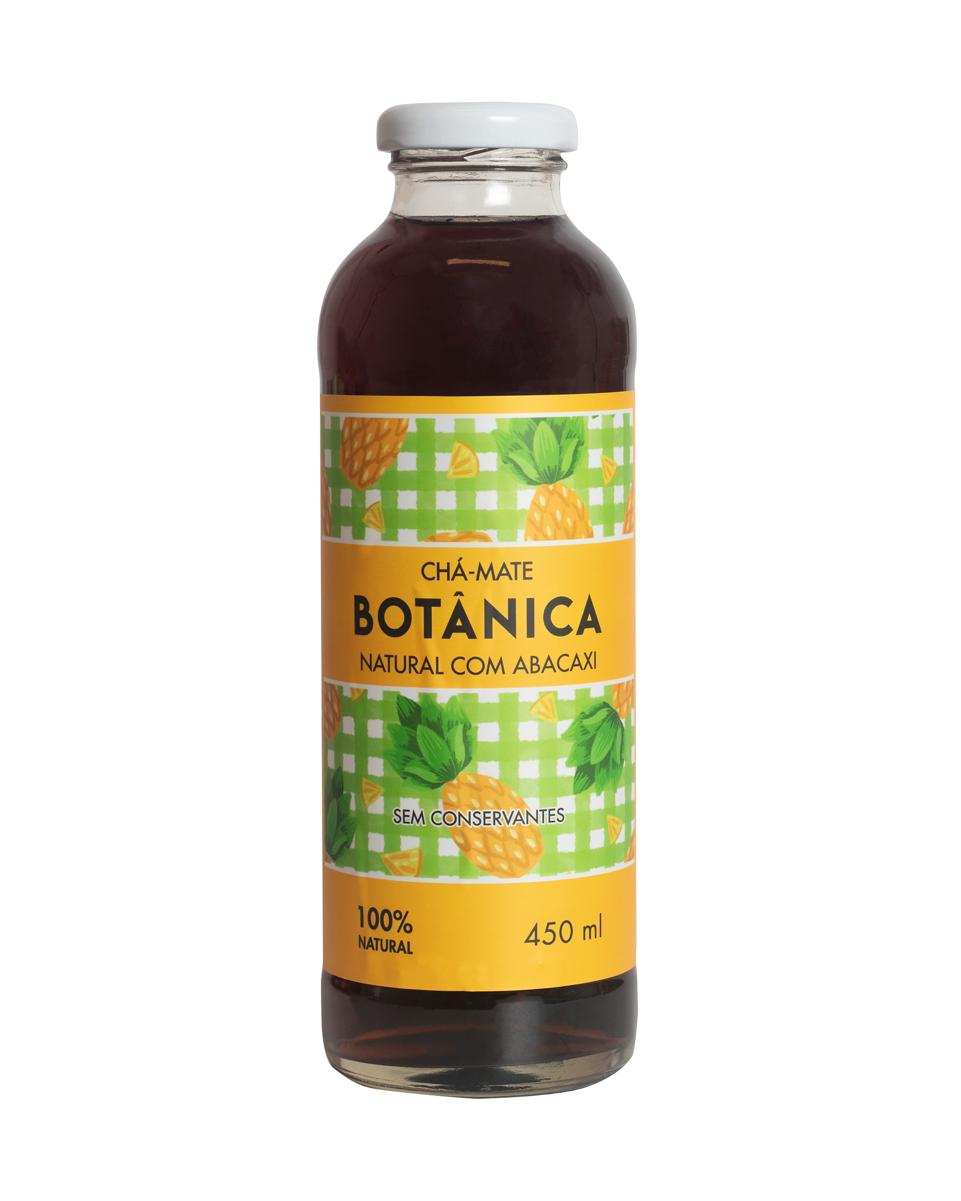 Chá Mate Botânica - Abacaxi - Carolina Machado