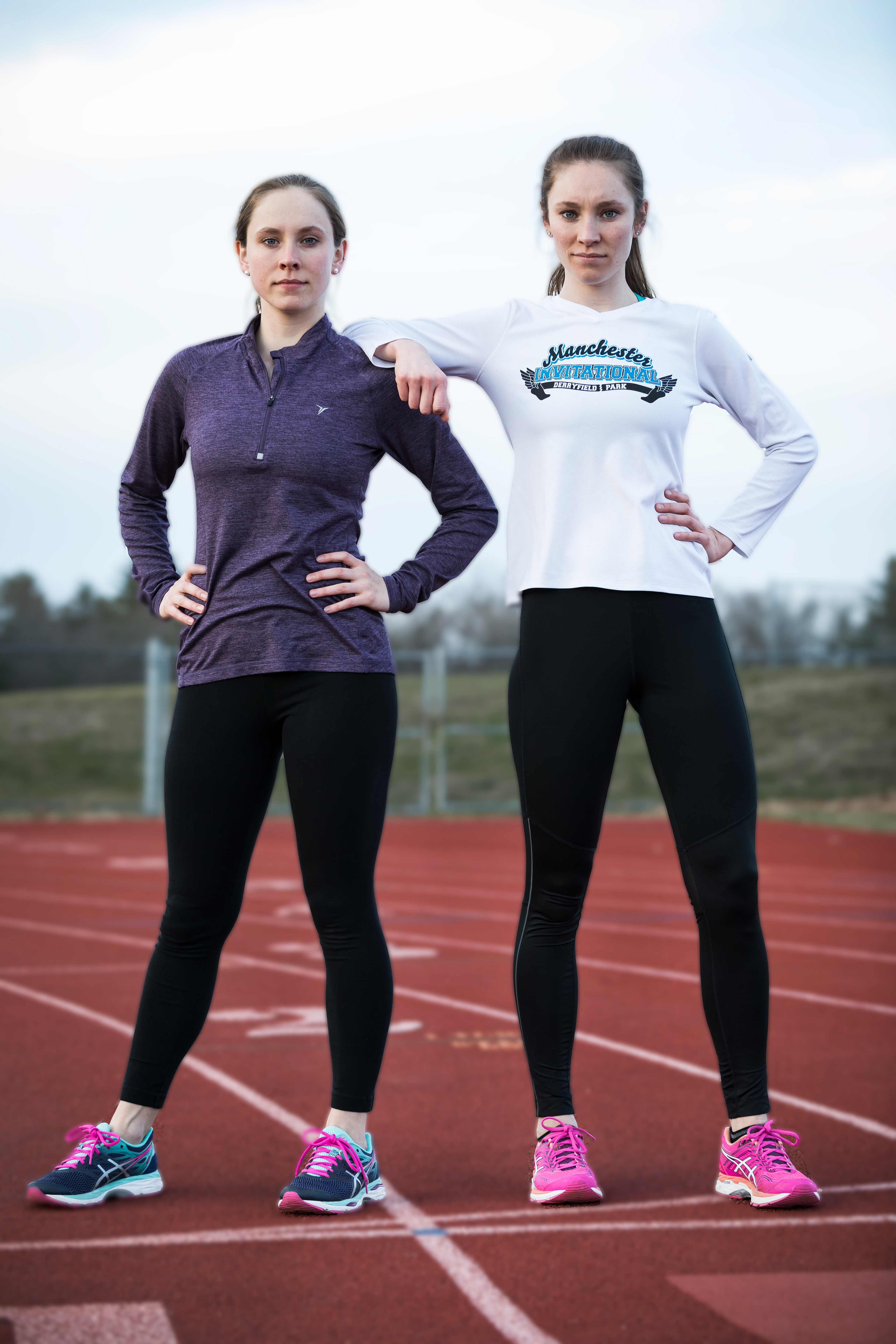 Jenn and Nicole Gaudet, Athletic Portraits
