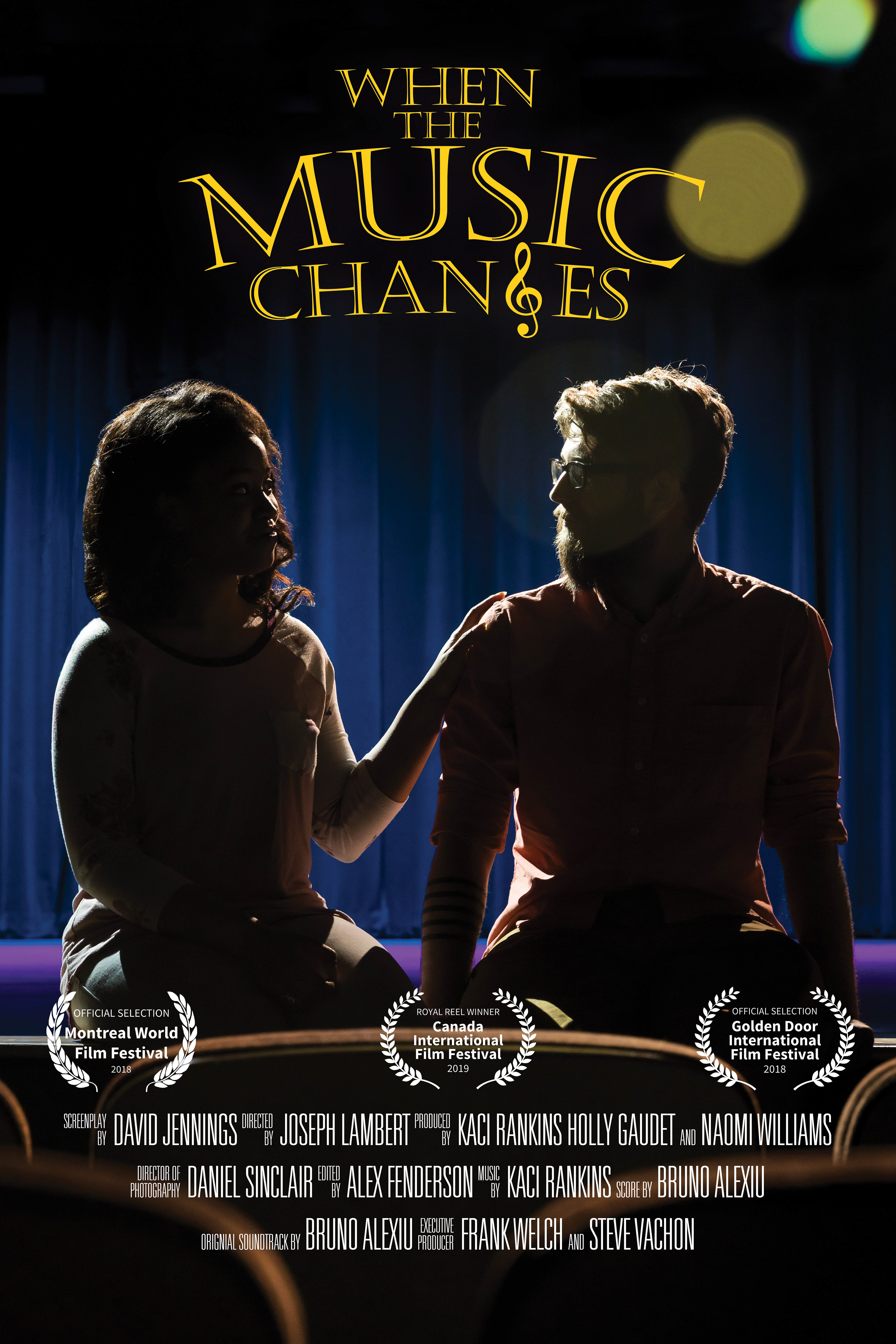 Our movie poster I photographed and created