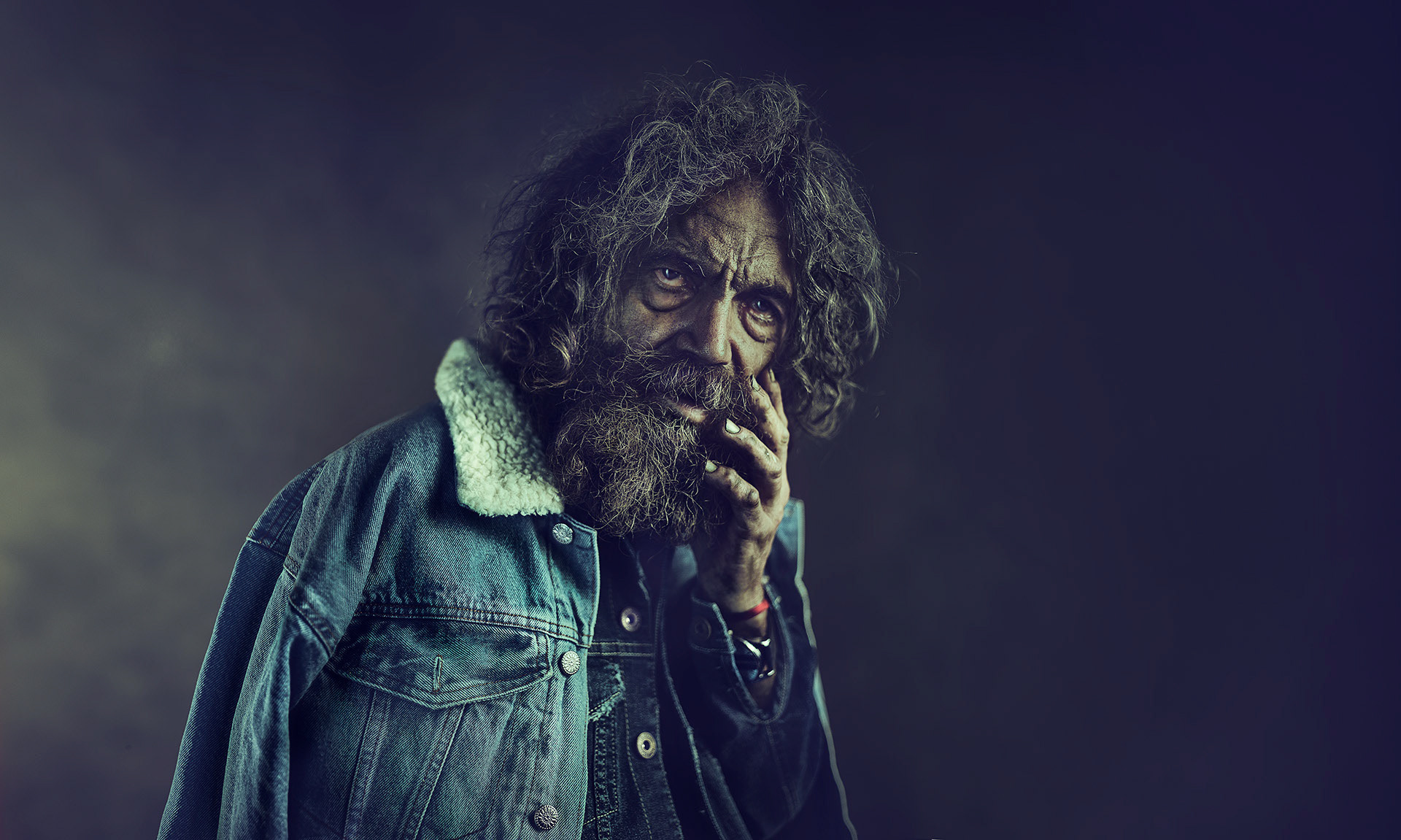 Creative photo retouching for social awareness fashion campaign.