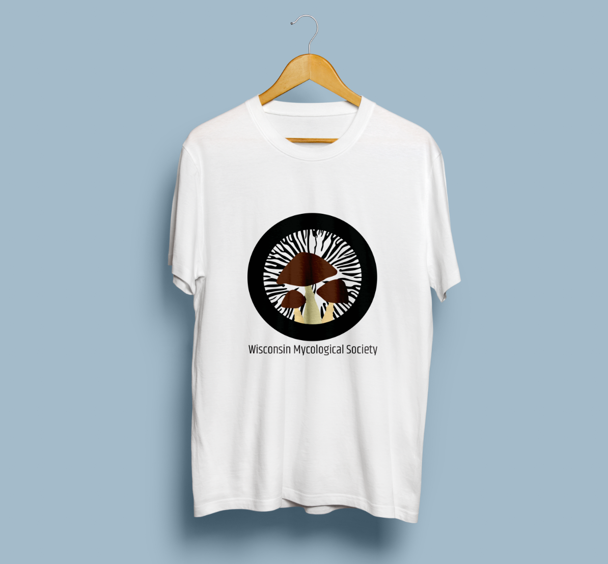 Wisconsin Mycological Society Logo T-shirt #2