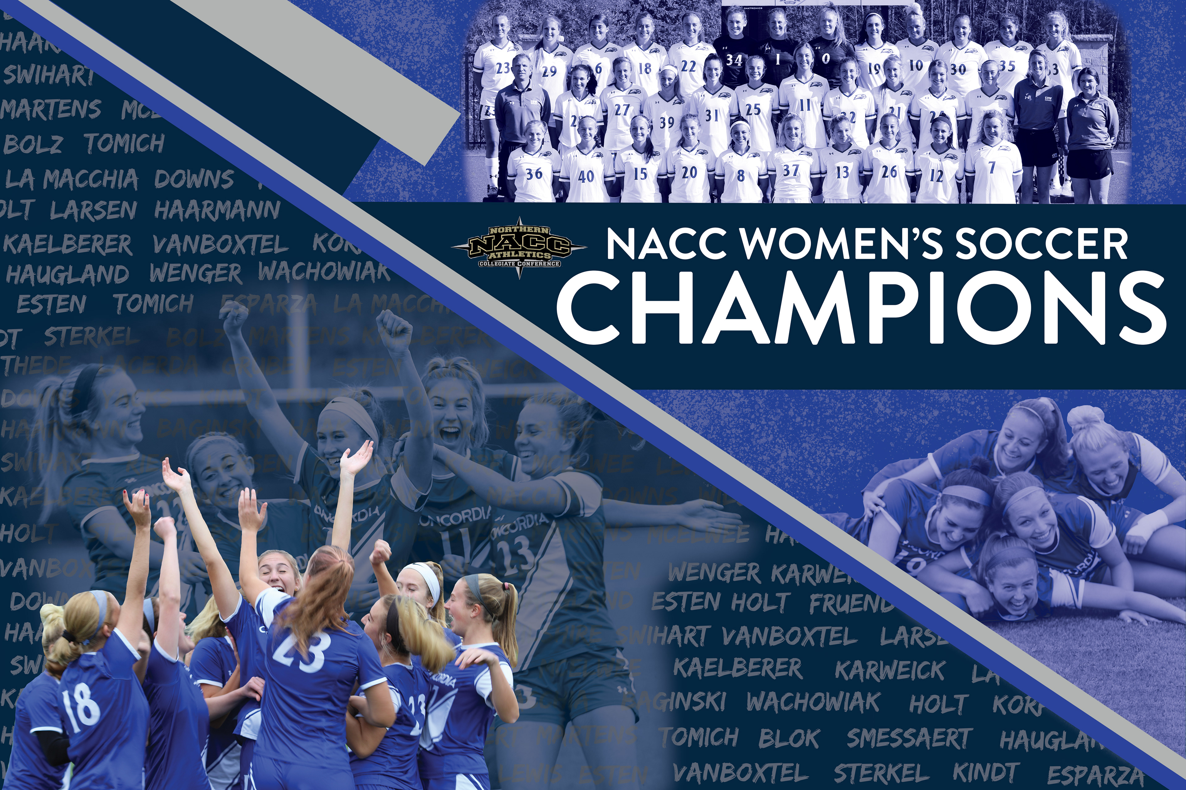NACC Women's Soccer Champions 2019