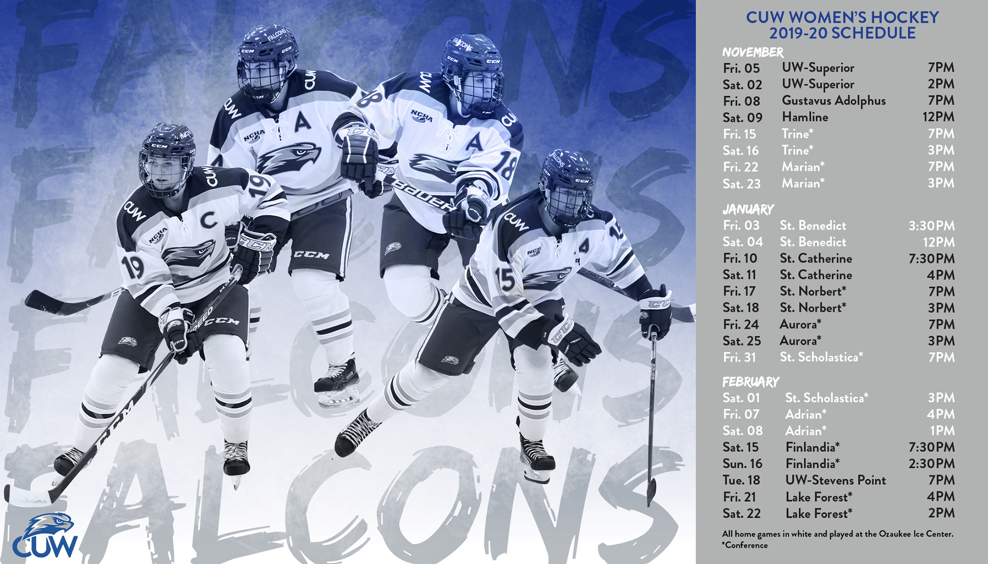 2019 Women's Hockey Magnet