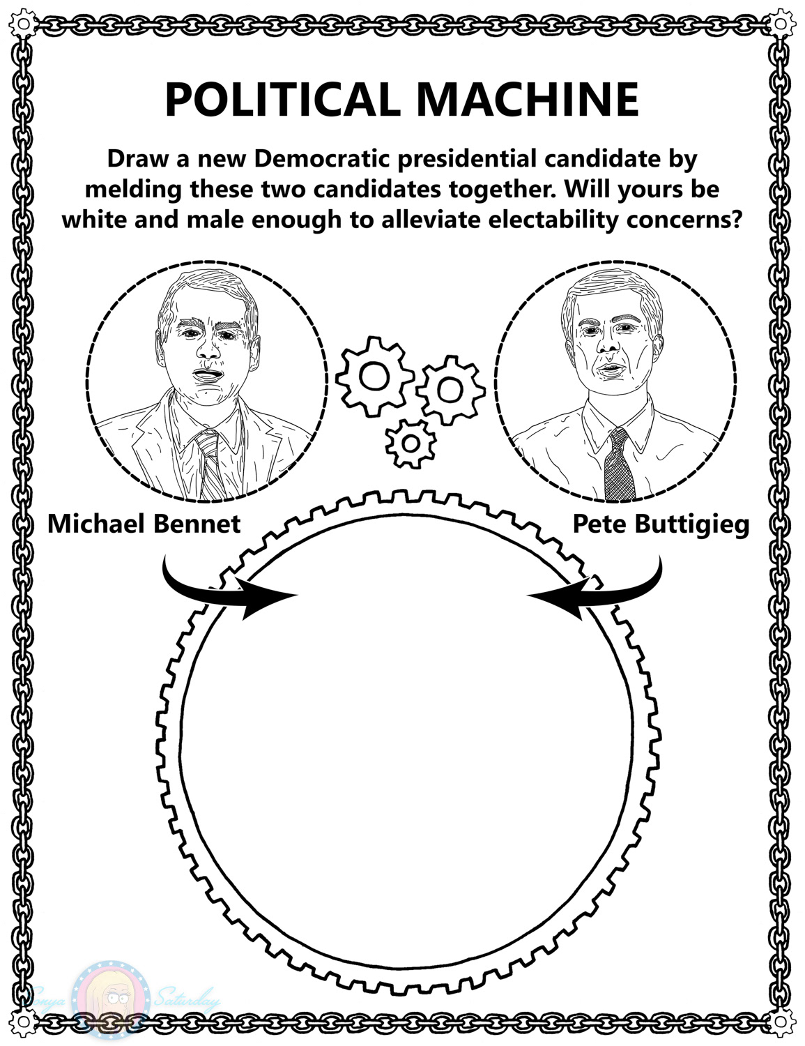 The 2020 Democratic Presidential Candidates Coloring and Activity Book (2020)