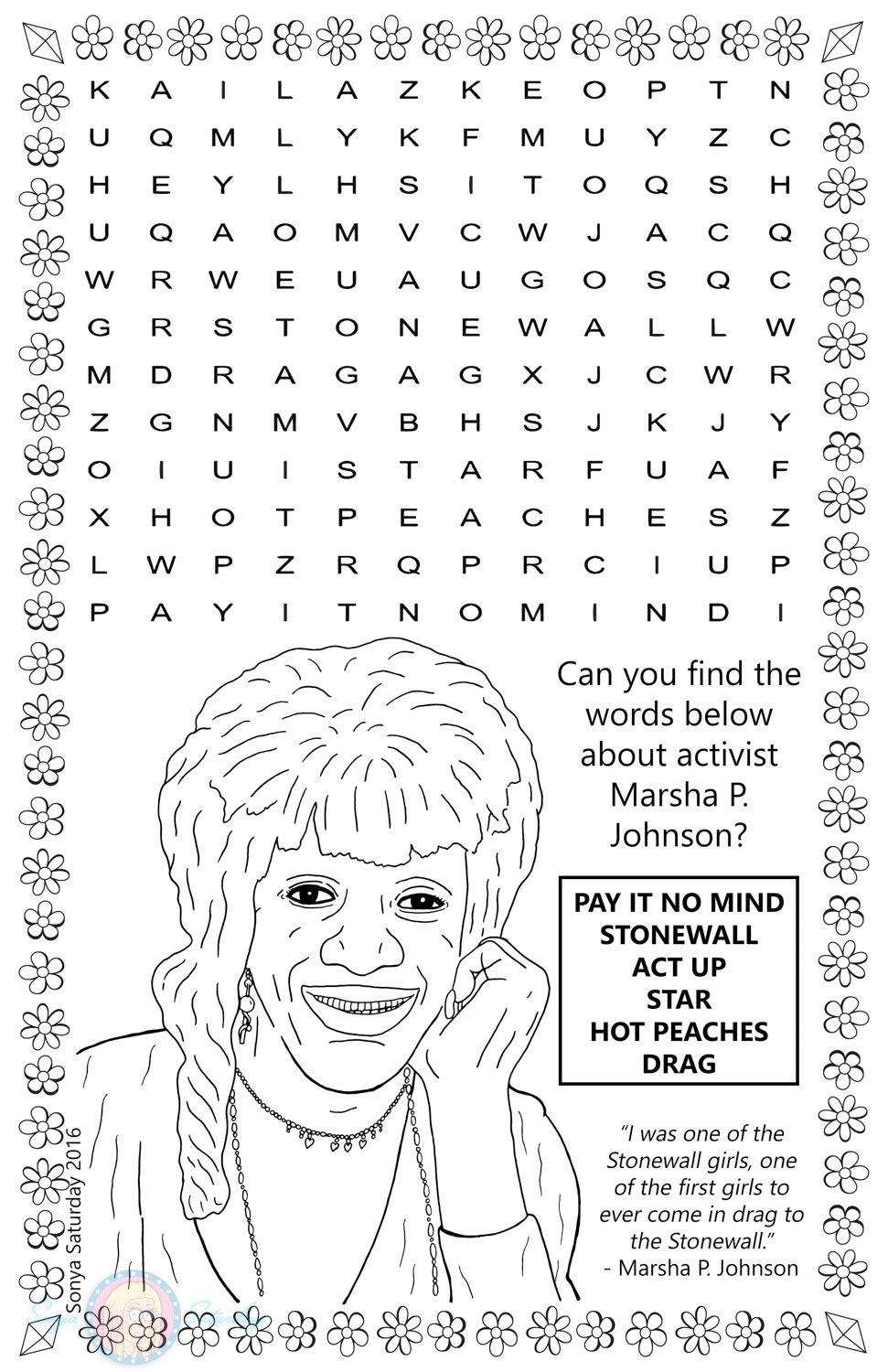 Marsha P. Johnson (2016)