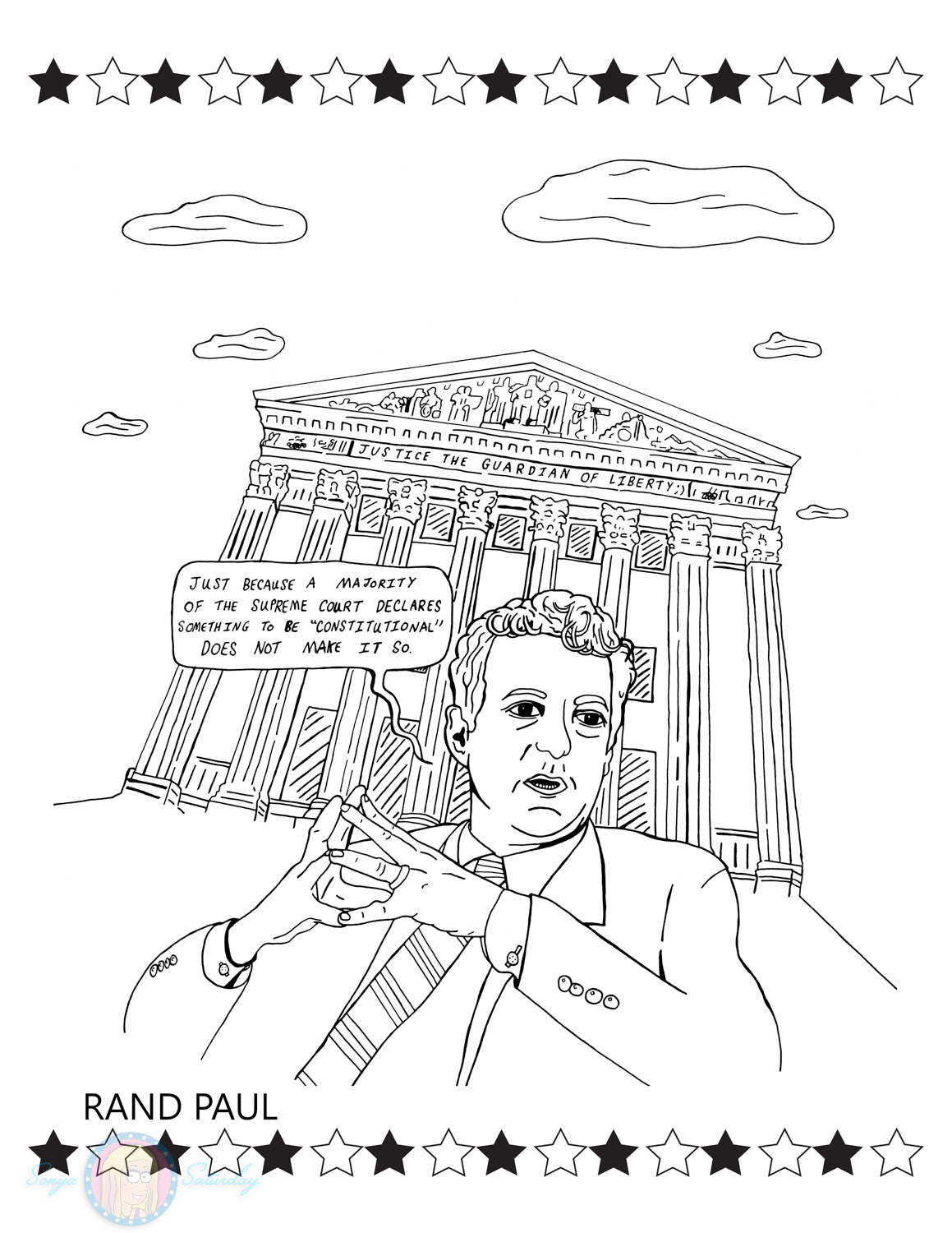 The 2016 Republican Presidential Candidates Coloring and Activity Book (2015)