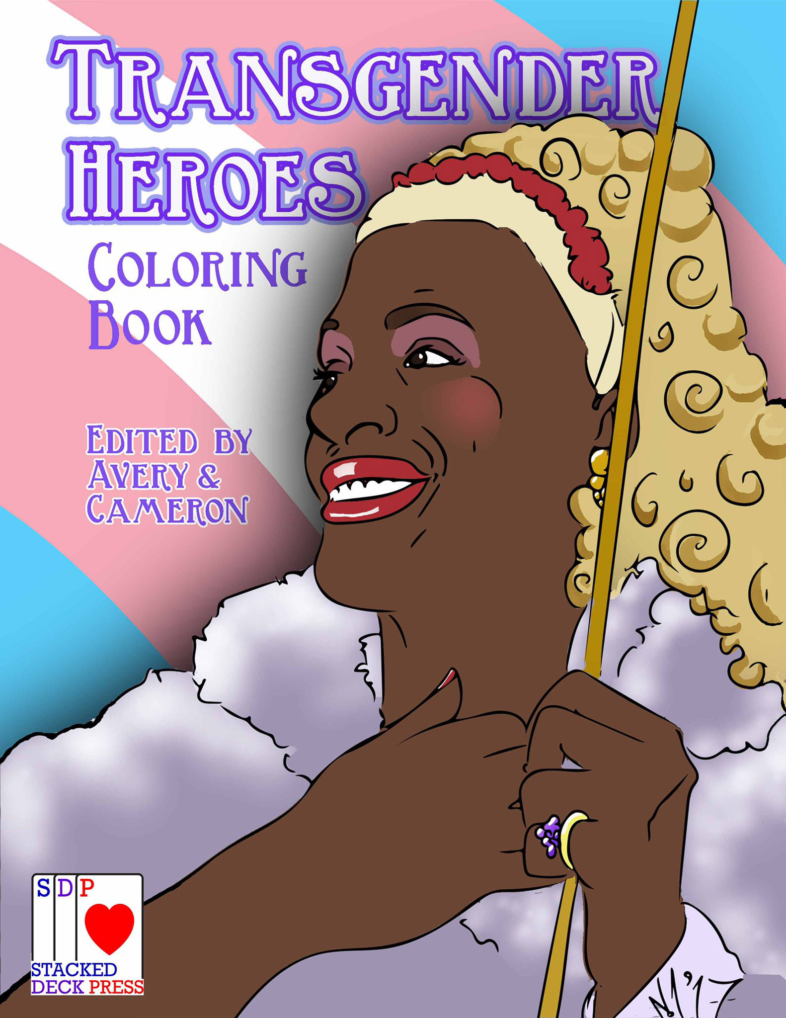 Transgender Heroes Coloring Book