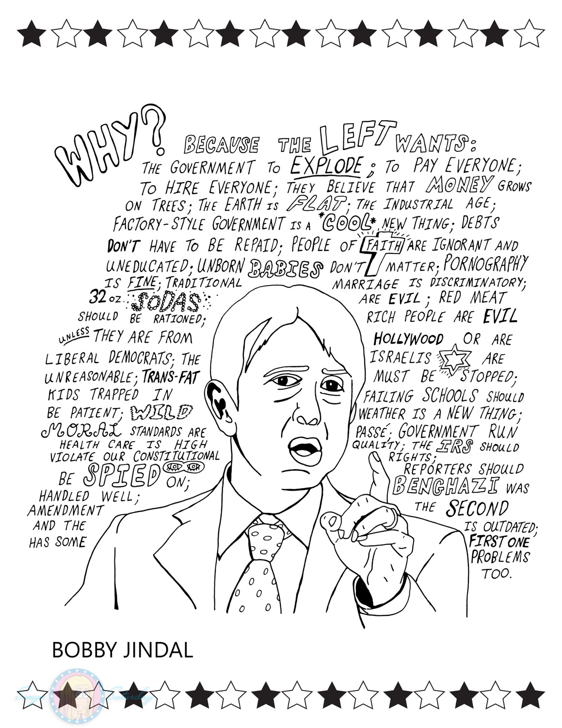 The 2016 Republican Presidential Candidates Coloring and Activity Book (2015)