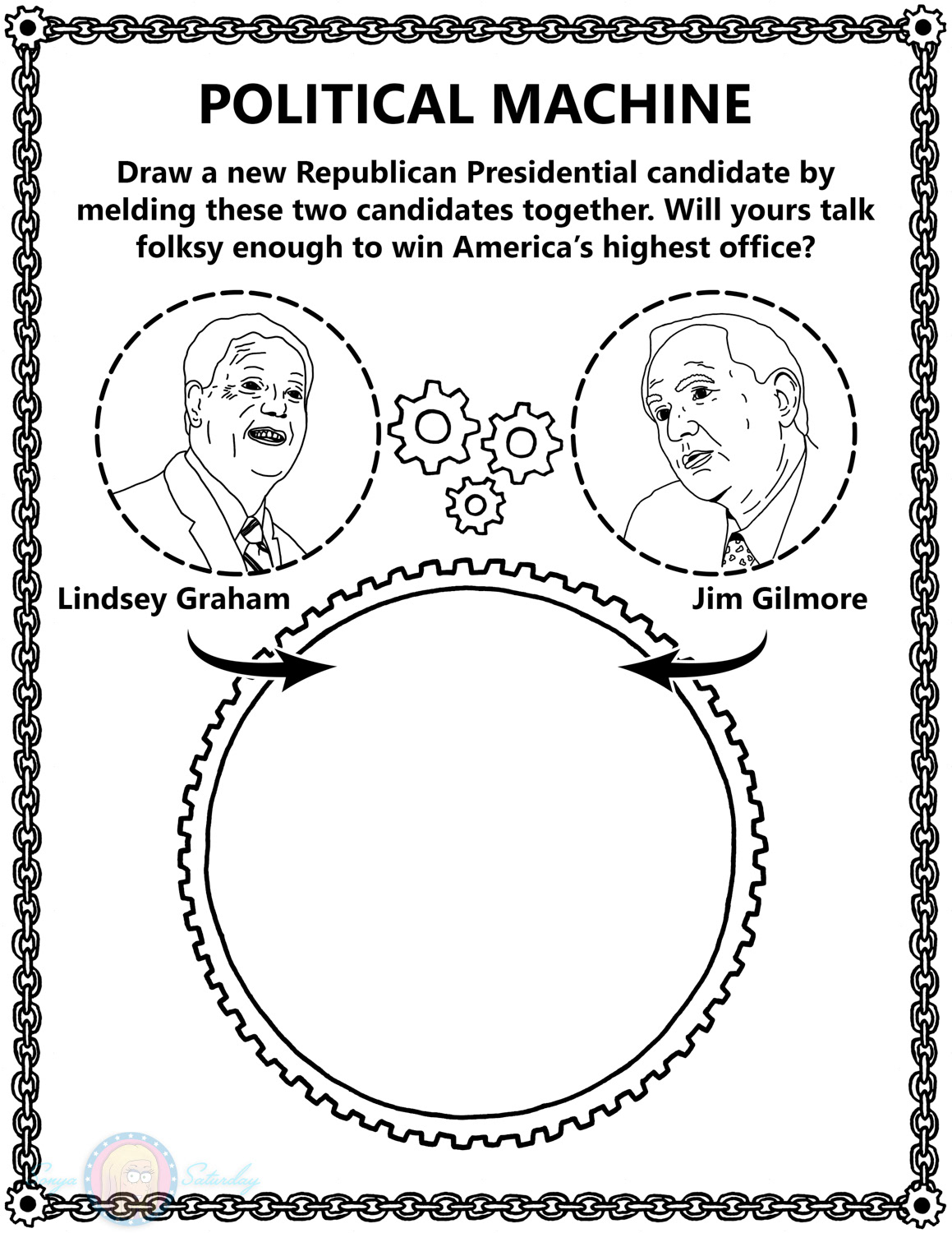 The 2016 Republican Presidential Candidates Coloring and Activity Book (2015)