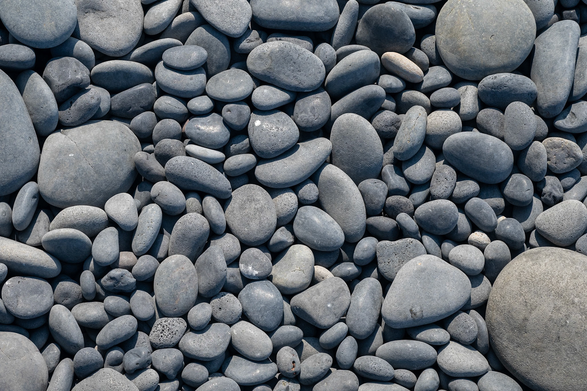 Beach Stones at Black Sand Beach