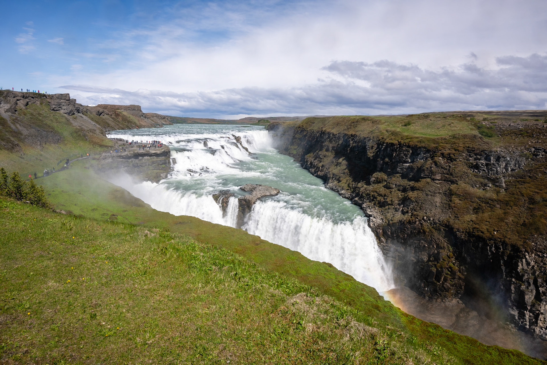Gullfoss Waterfall