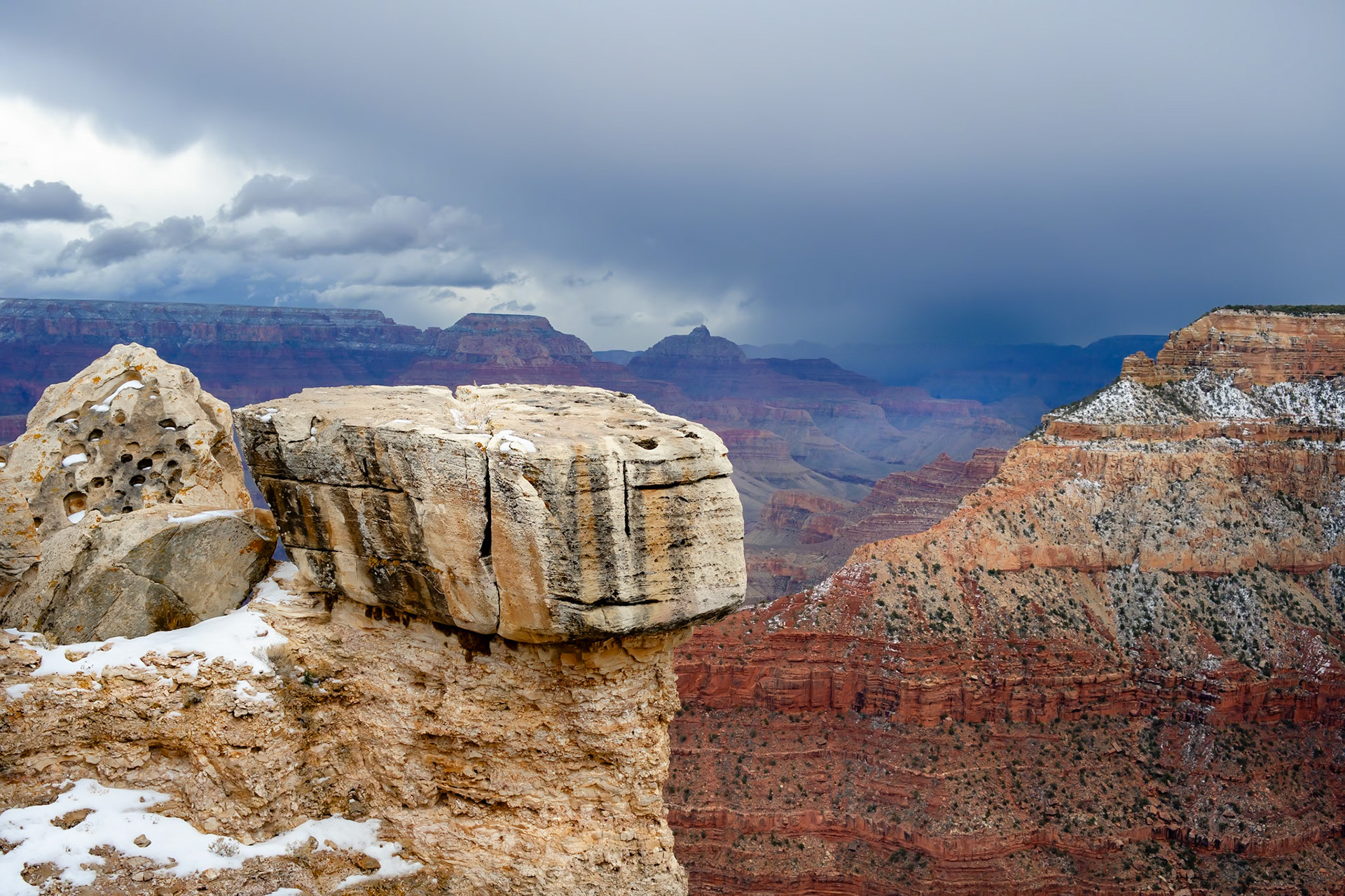 Mather Point View, Grand Canyon National Park, March 2024
