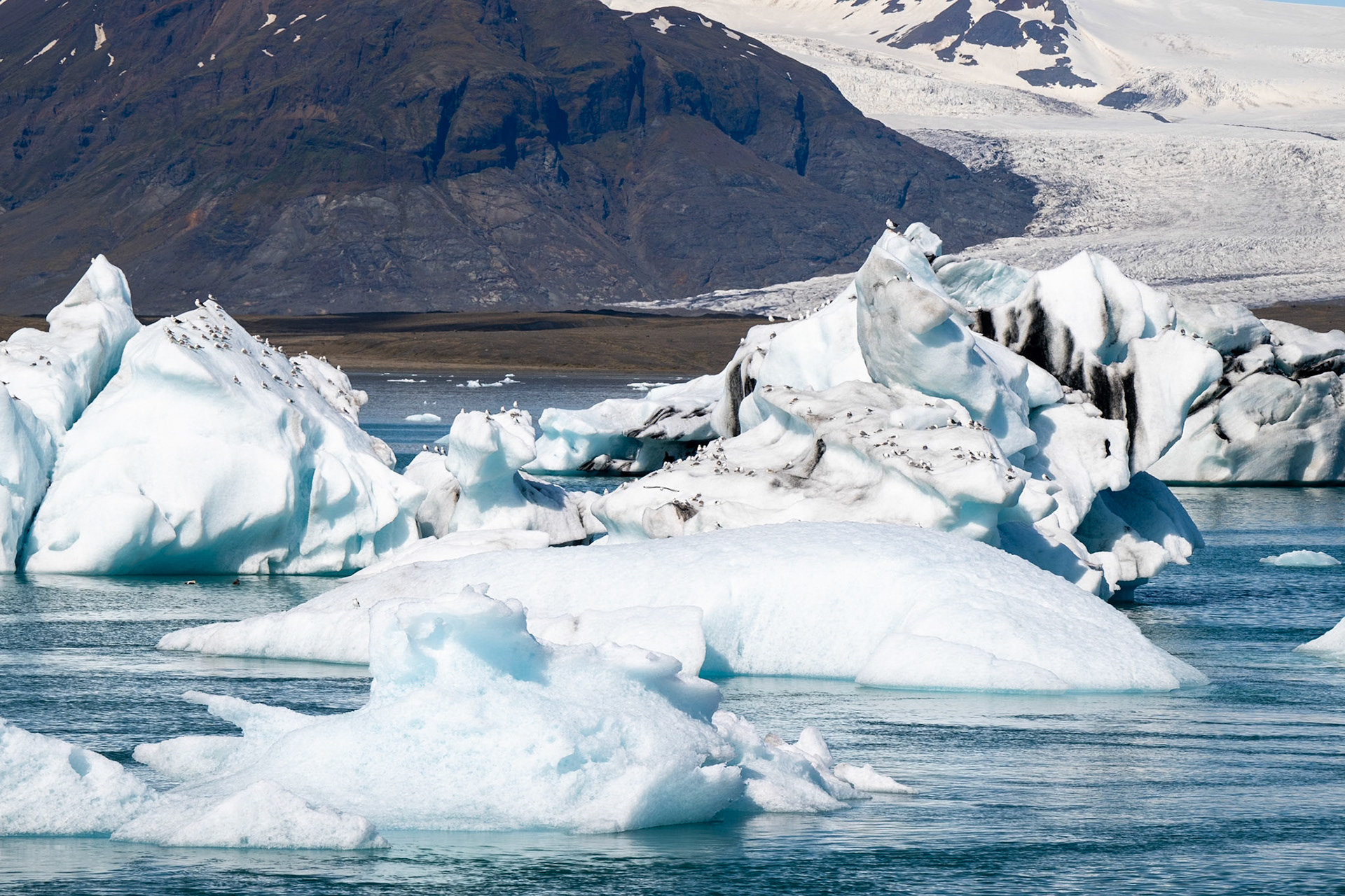 Jökulsárlón iceberg lagoon