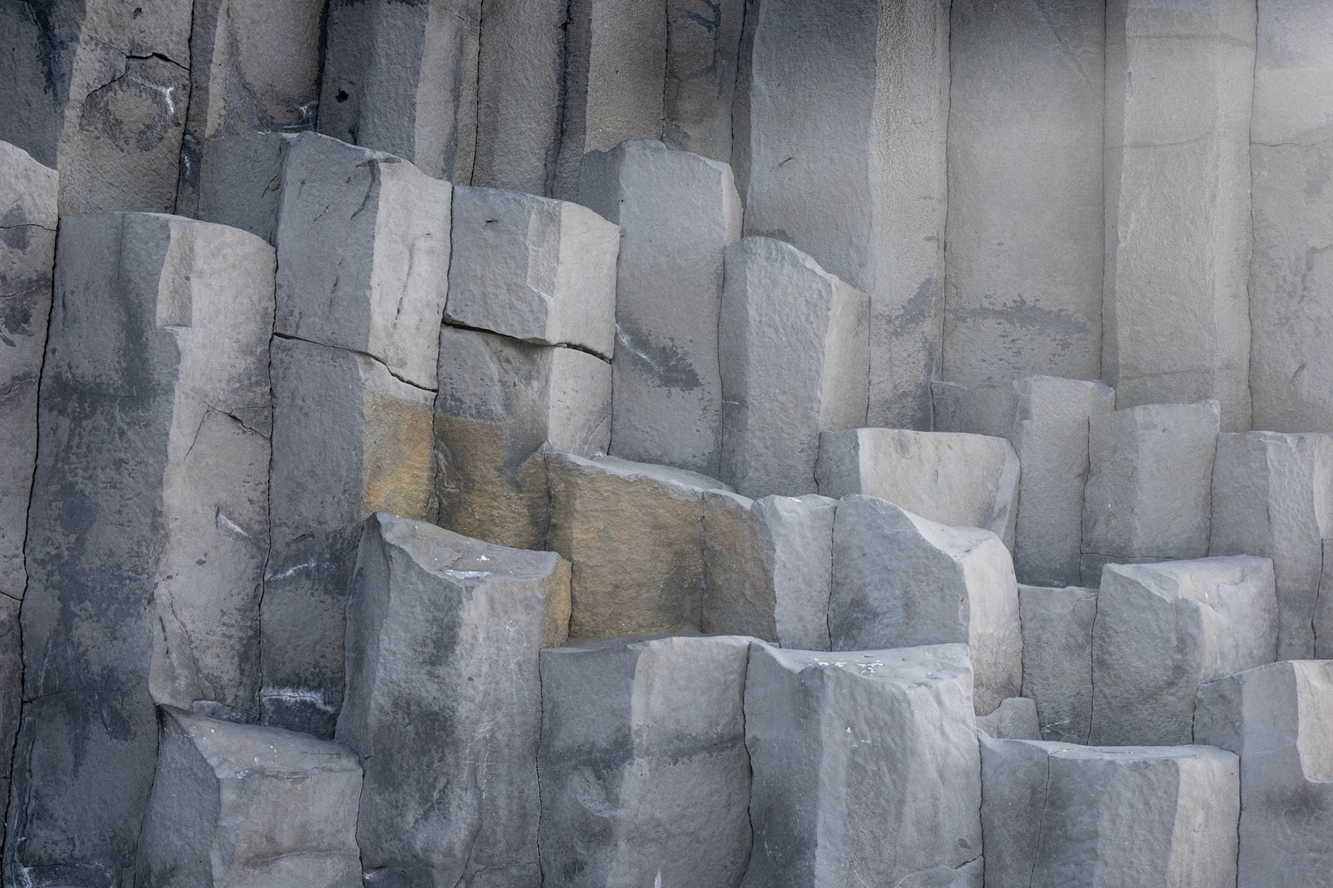 Basaltic Columns at Black Sand Beach