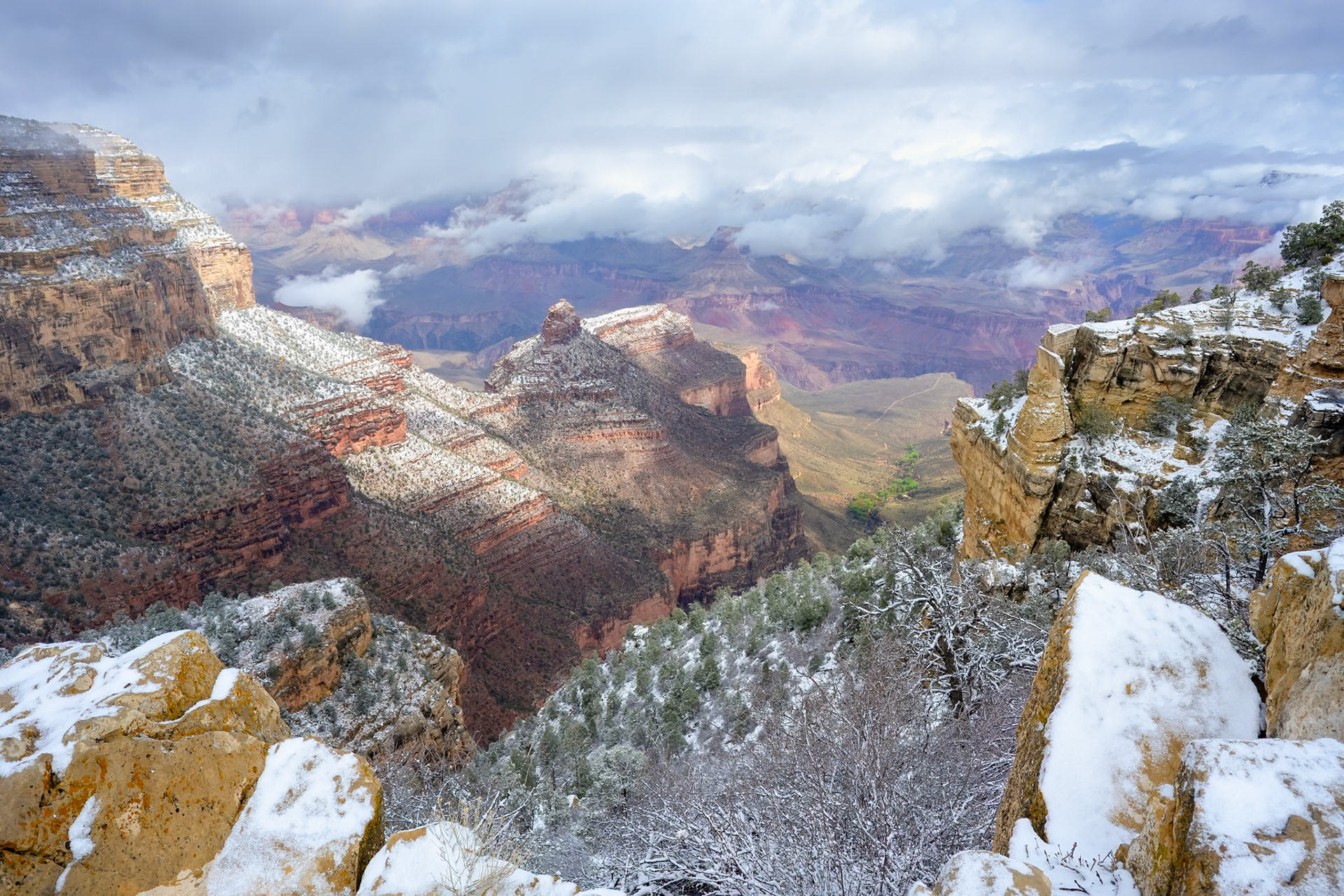 Viewpoint, Grand Canyon National Park, March 2024