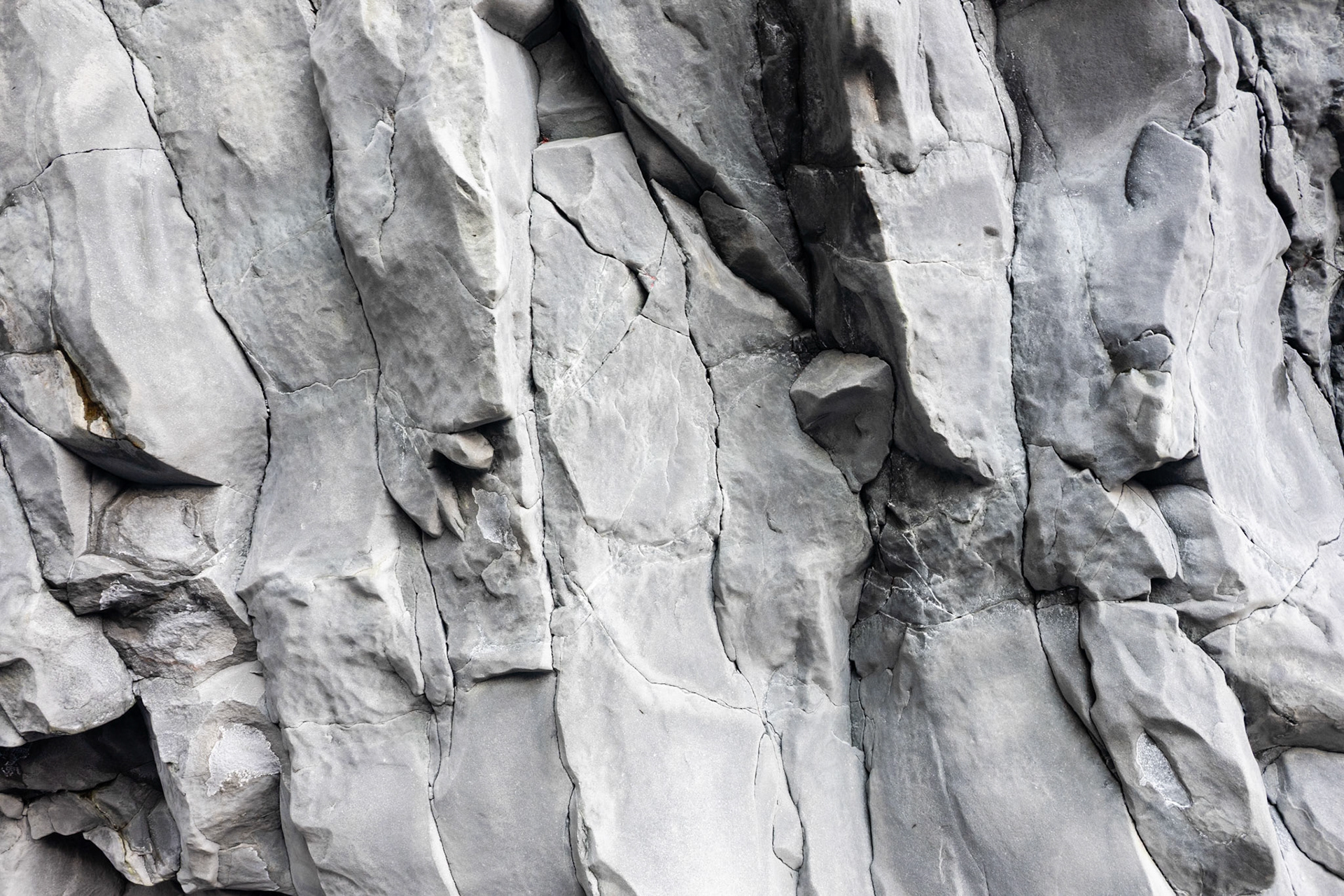 Lava rock formation at Black Sand Beach