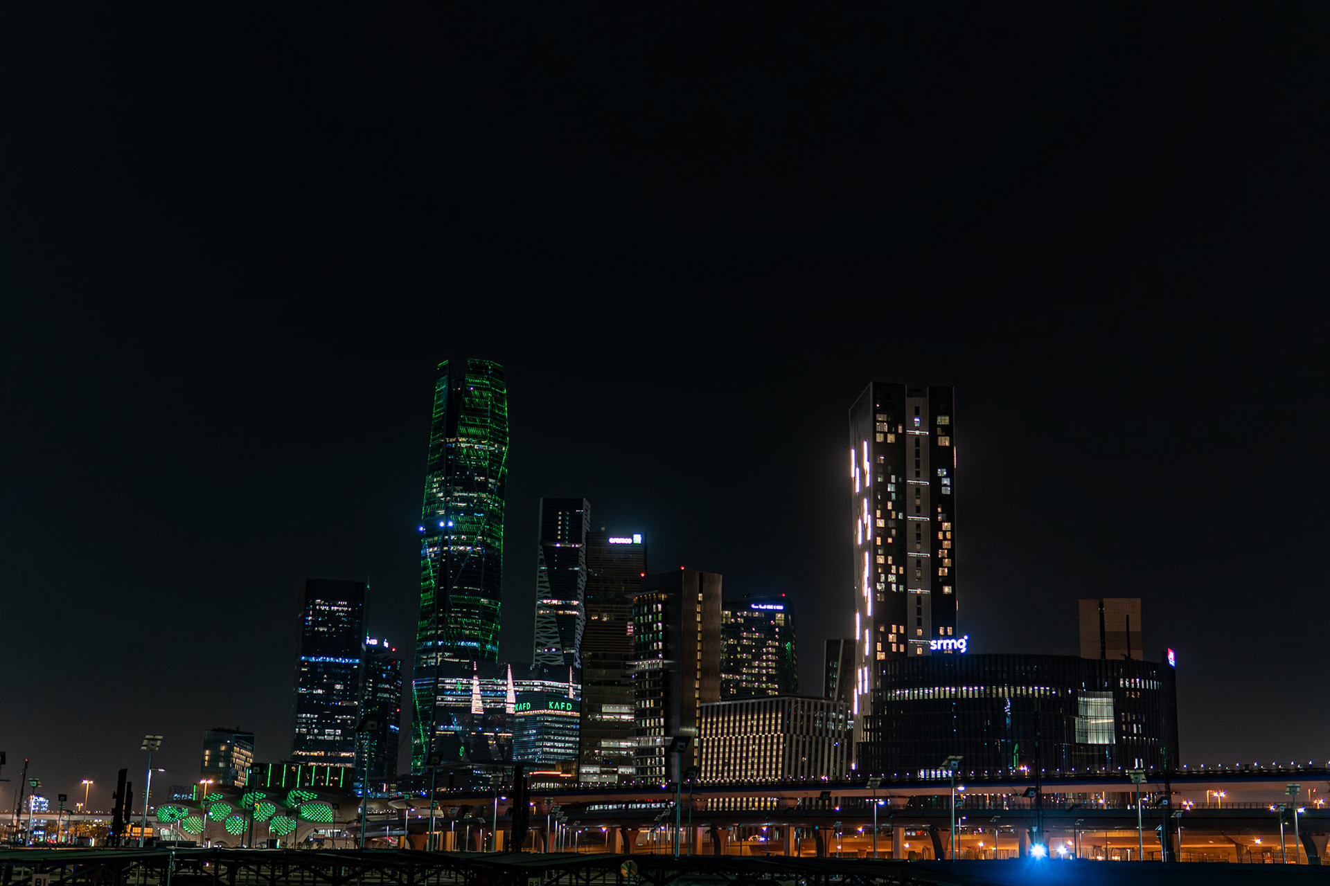 95th Saudi National Day KAFD Fireworks