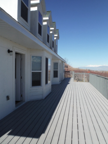 West Mountain, Utah - back deck
