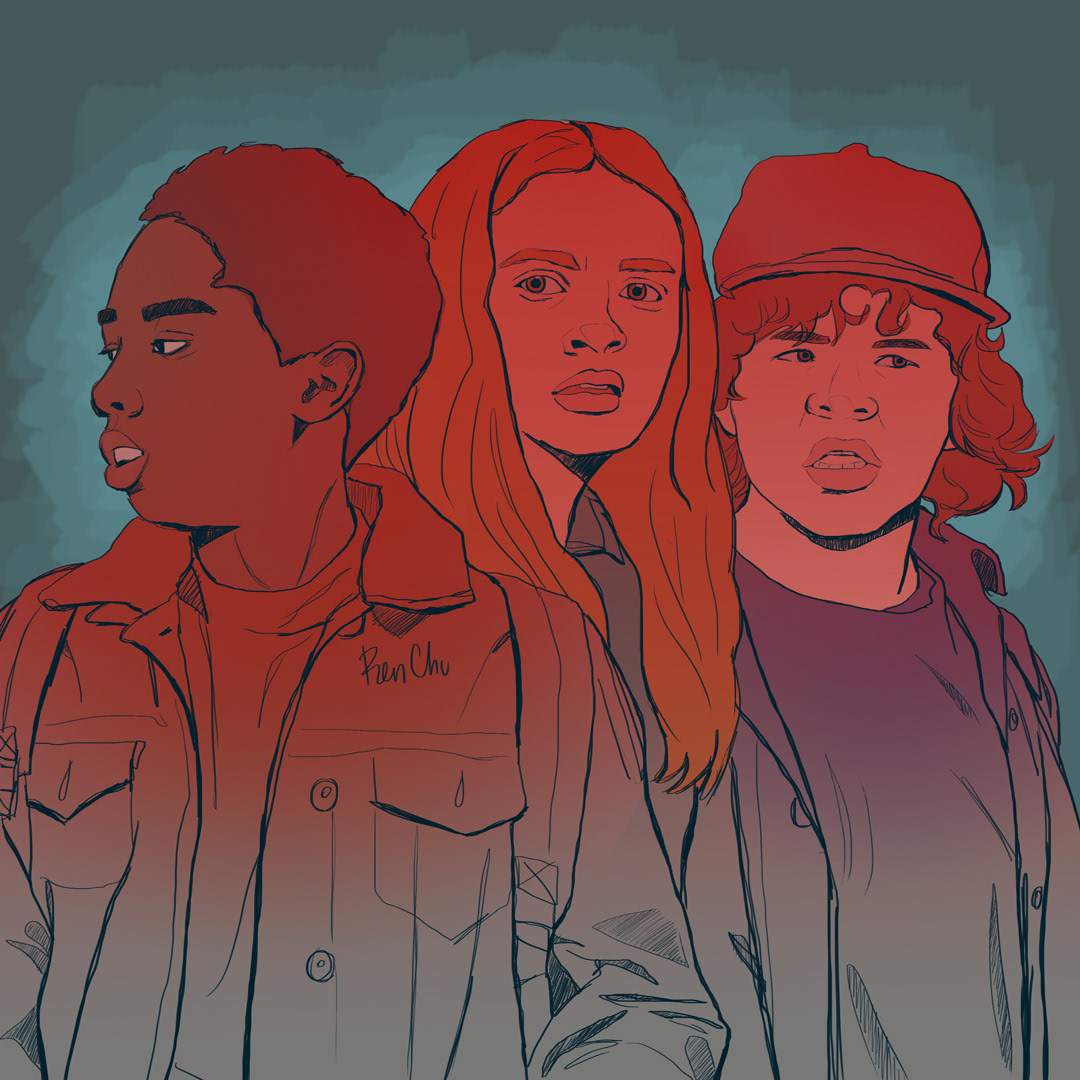 Lucas, Max, Dustin (2017), a study