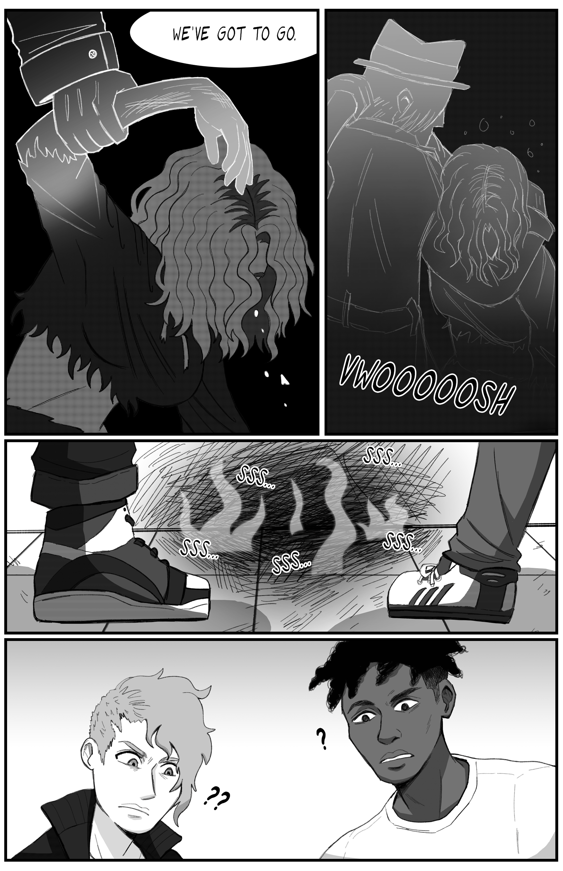 Mimic - comic book page