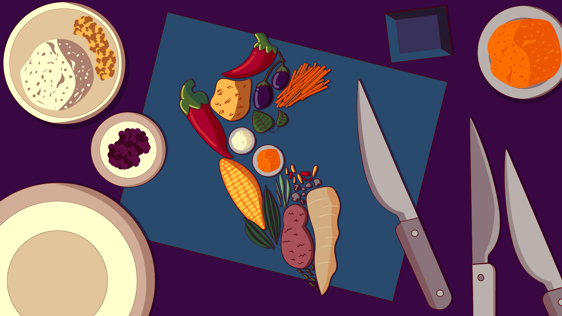 MIKHUNA (2020) Peruvian Food Illustration