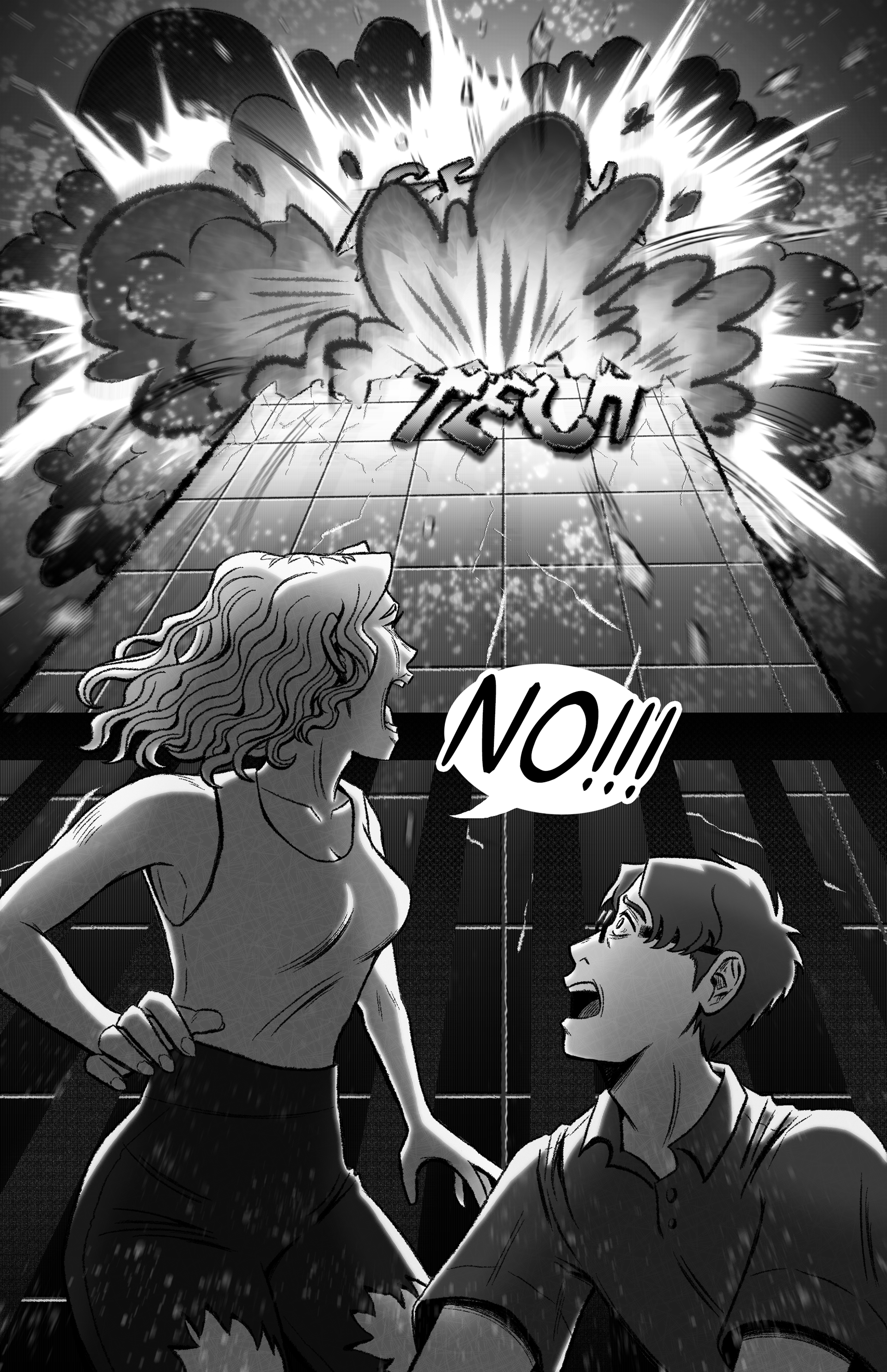 Mimic - comic book page
