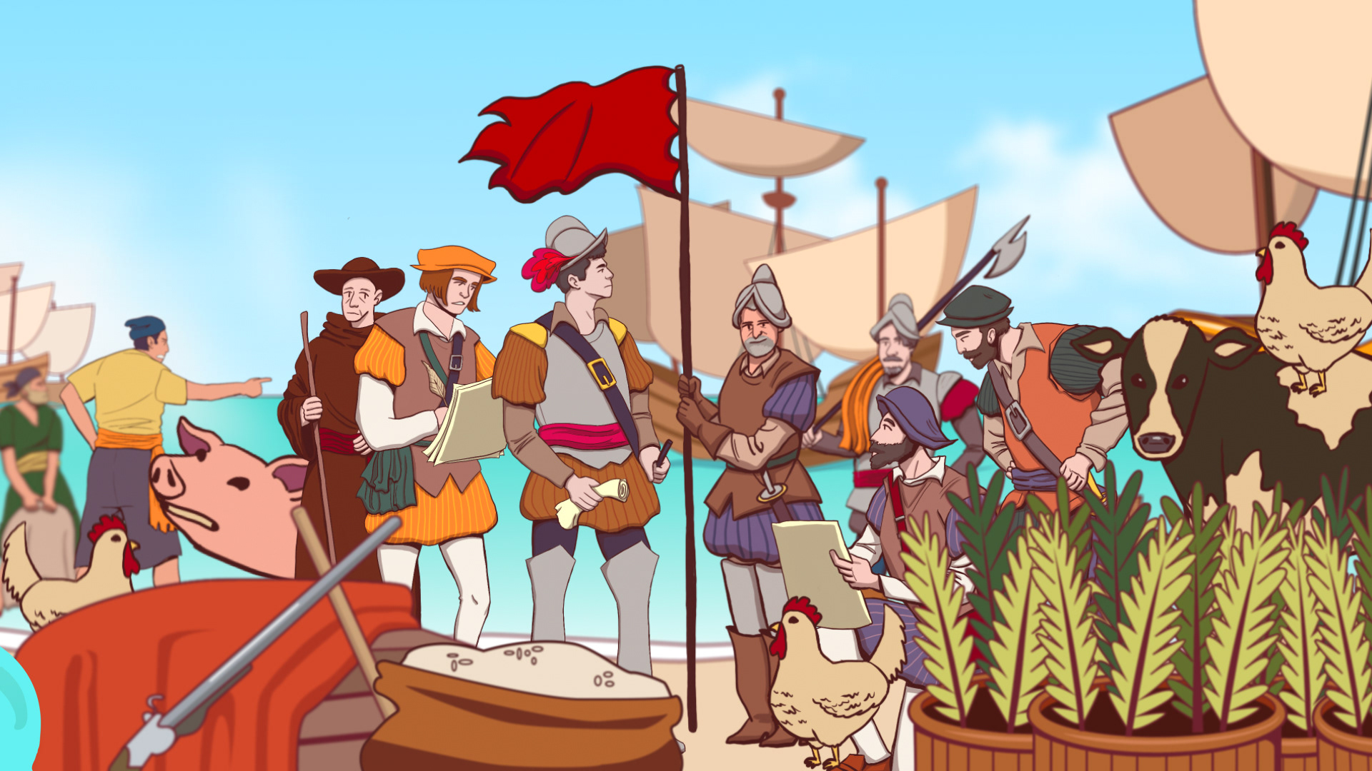 MIKHUNA (2020) Conquistadors Illustration