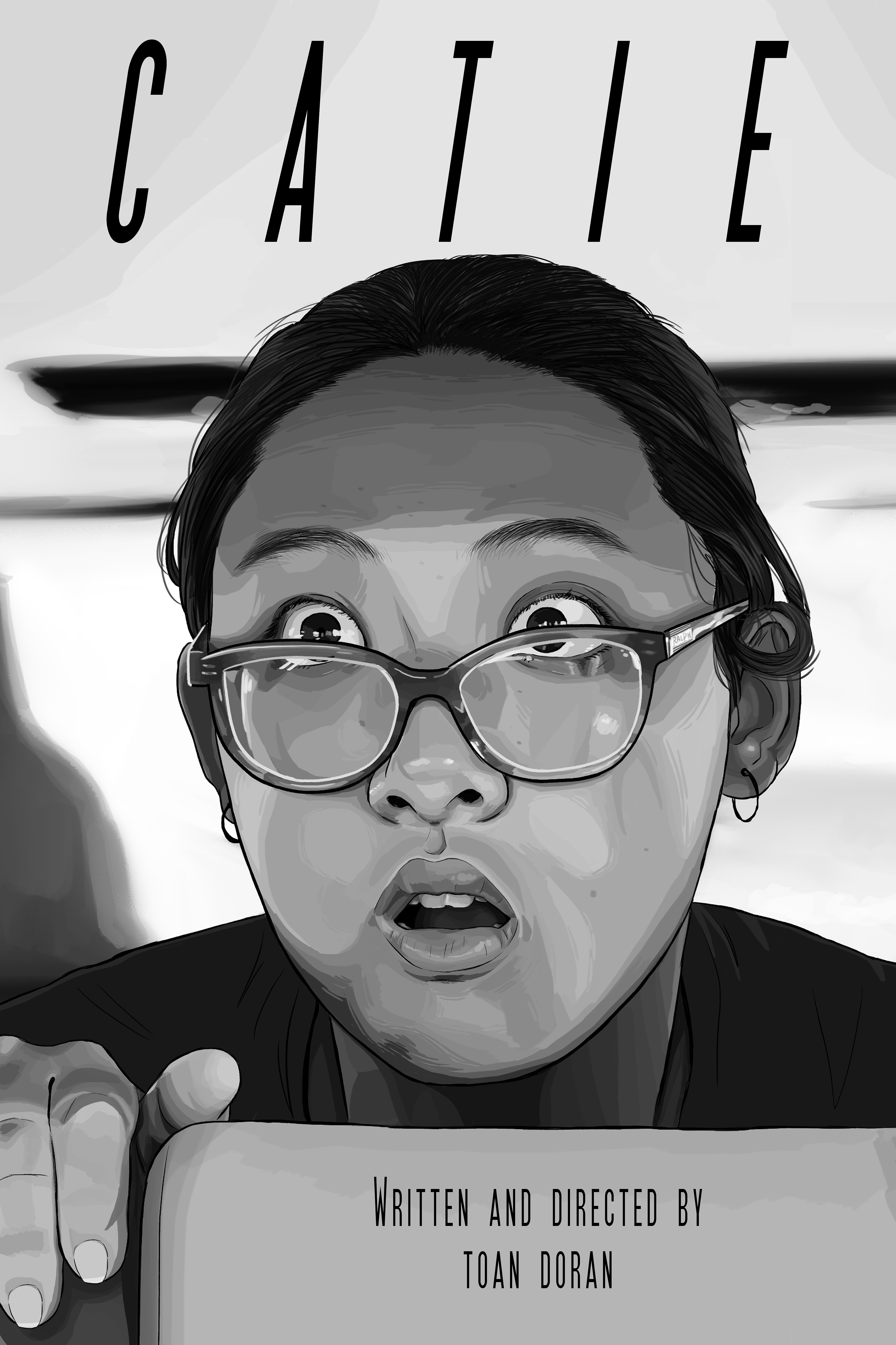 handmade drawn film poster