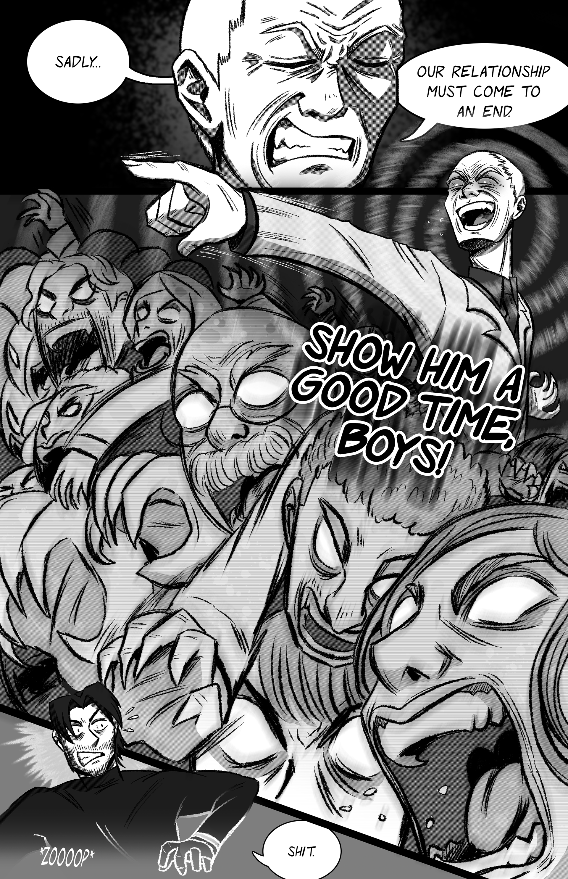 Mimic - comic book page