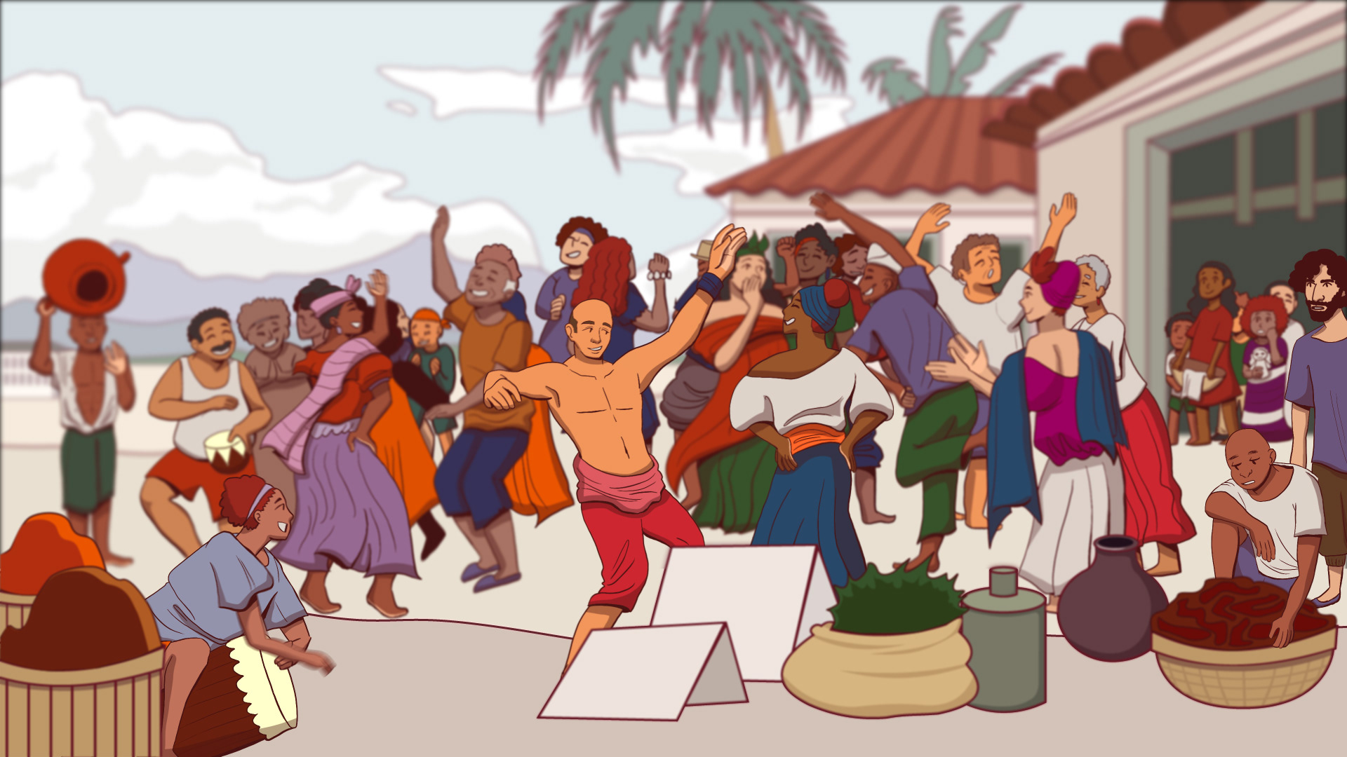 MIKHUNA (2020) Afrolatino Illustration