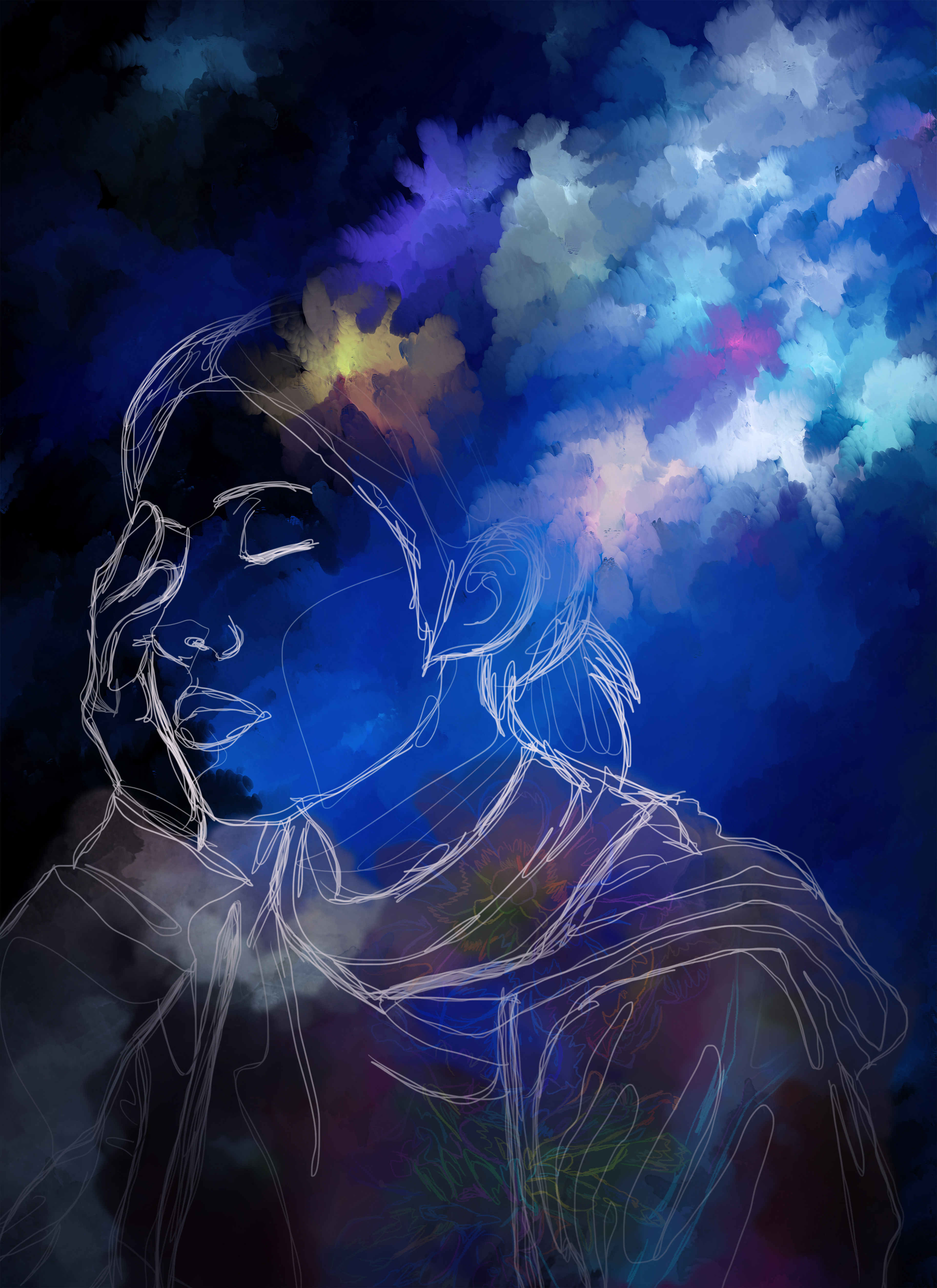 night experiment digital art