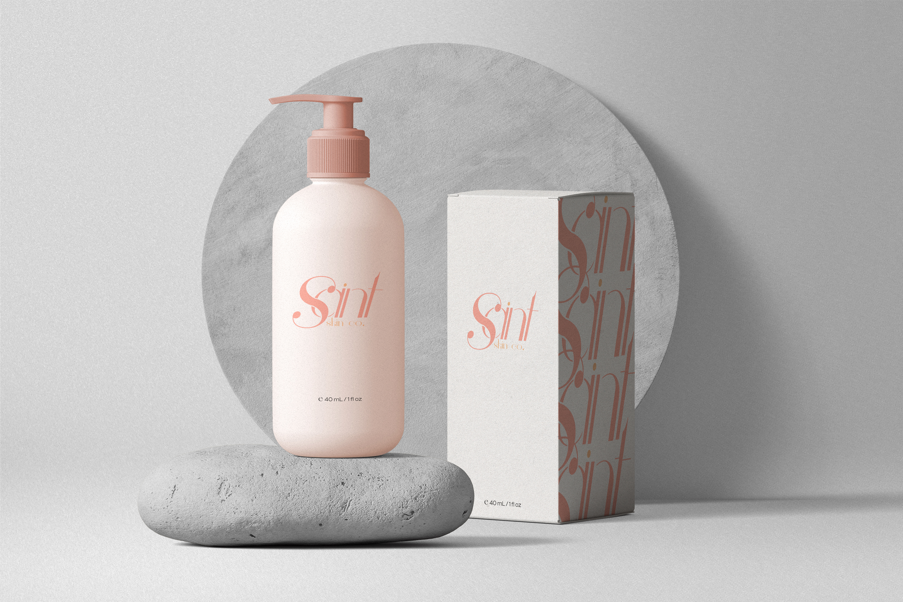 custom cosmetic business branding and package design
