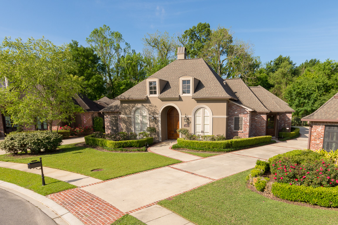 Aerial Front Exterior