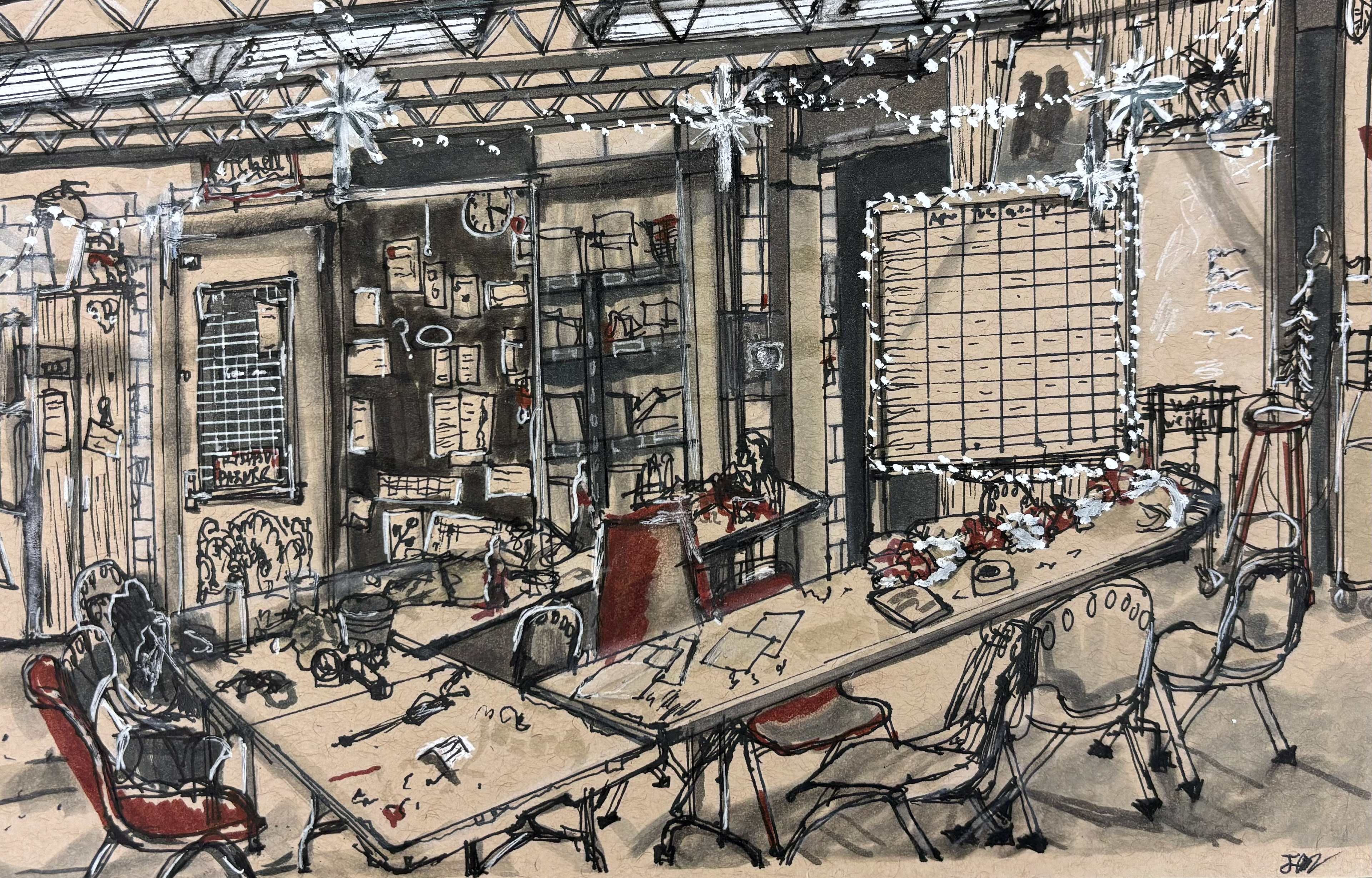 UNCSA Paint Deck, Dec 2023