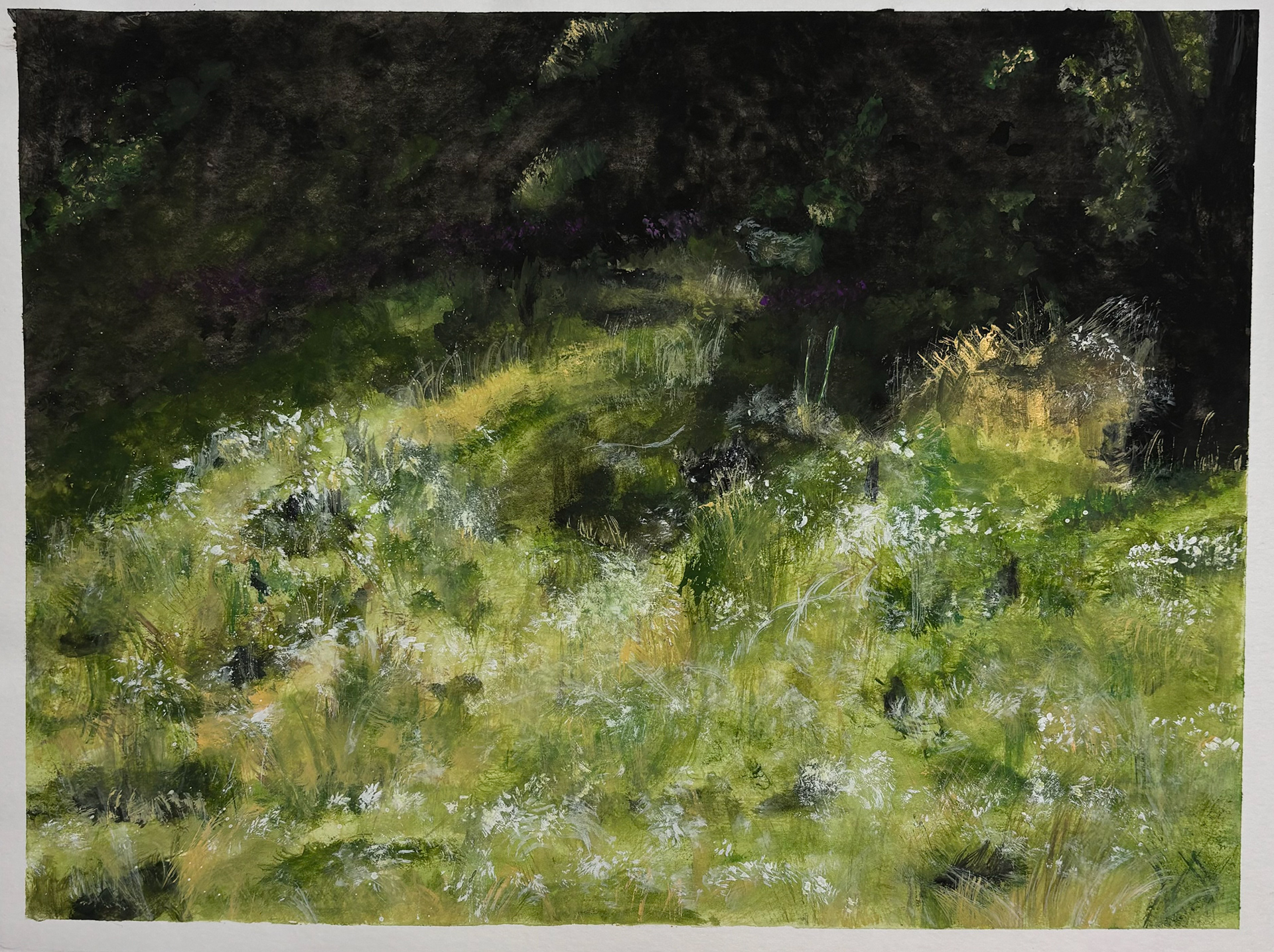 Hand Painted Rendering, Gouache, Dec 2023
