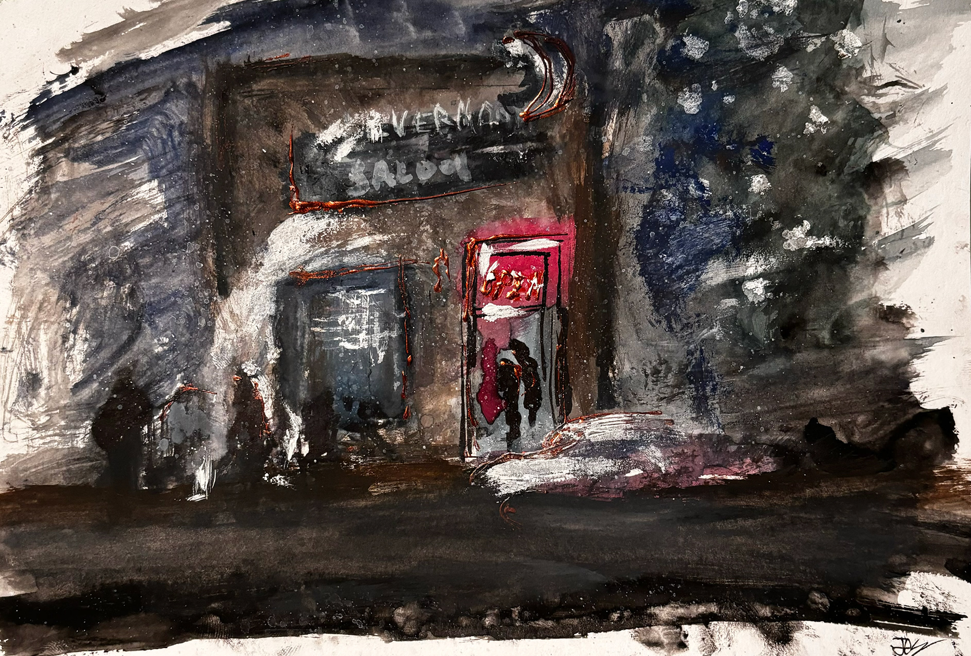 Winston Salem May 2024 Gouache