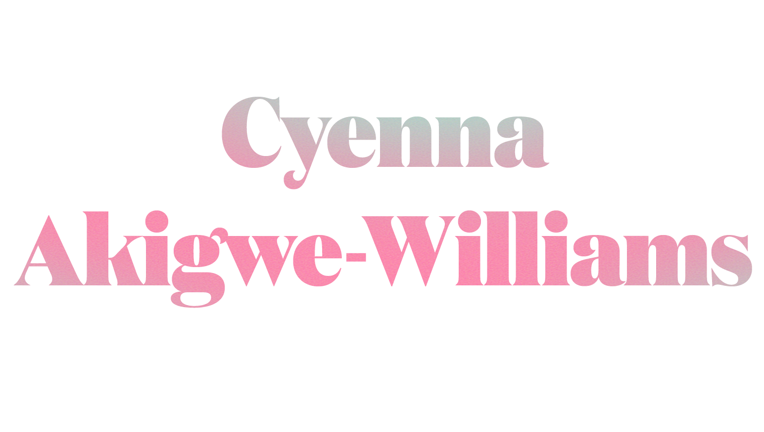 Cyenna Akigwe-Williams