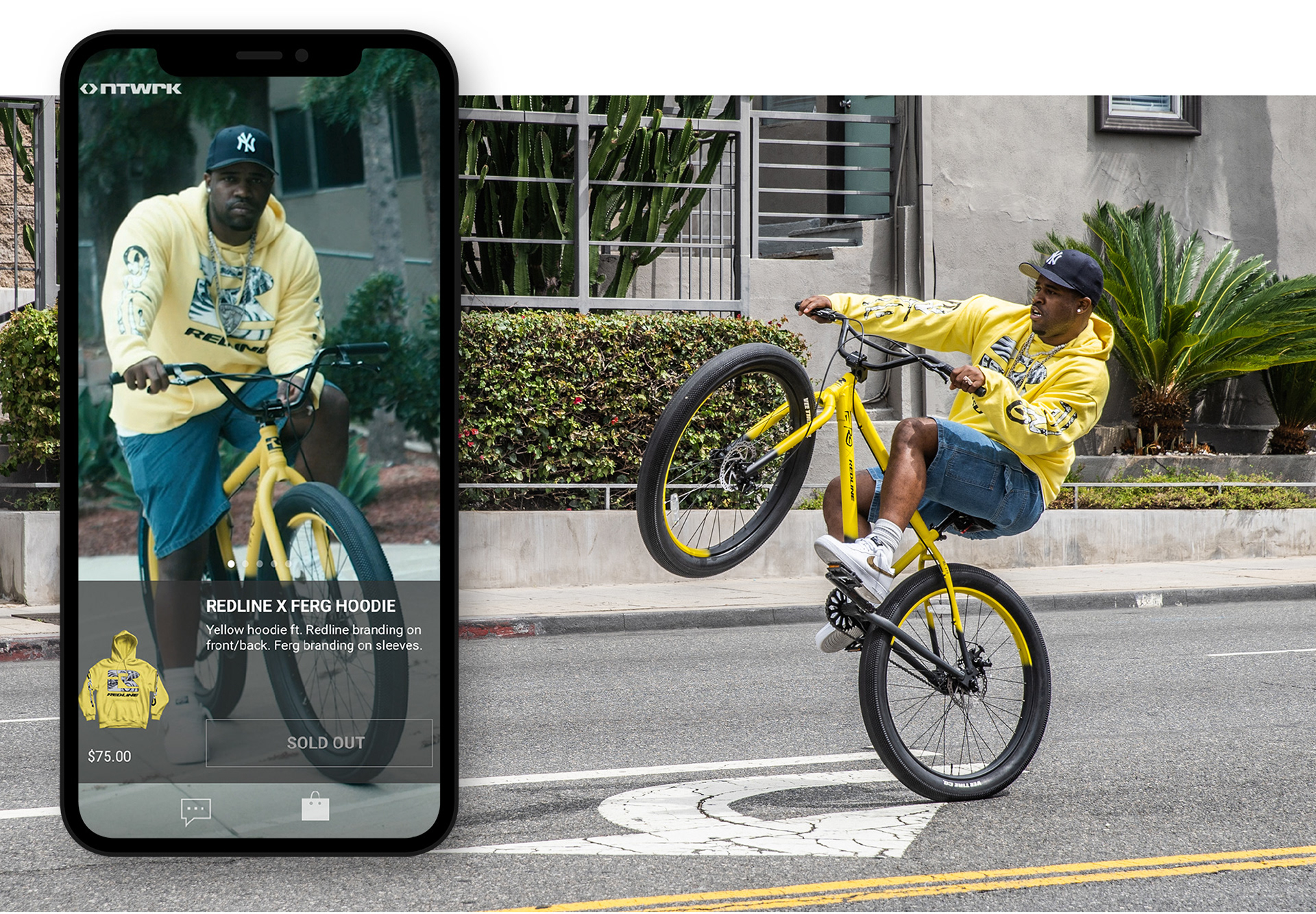 ASAP Ferg x Redline Bicycles Collaboration