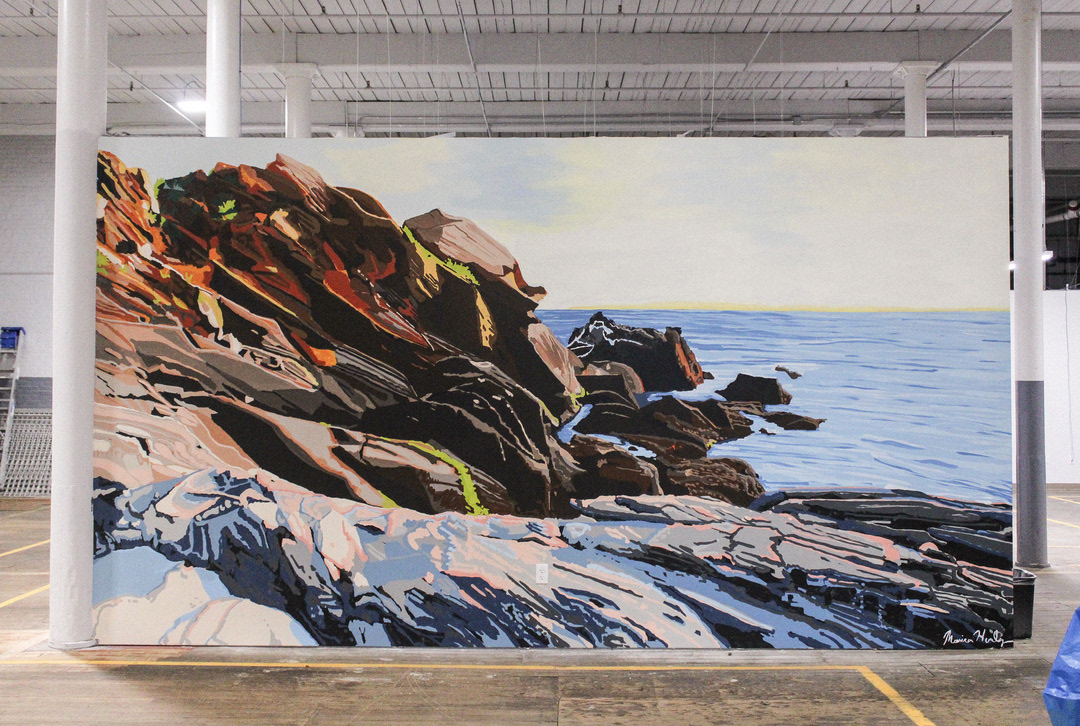 Finished mural