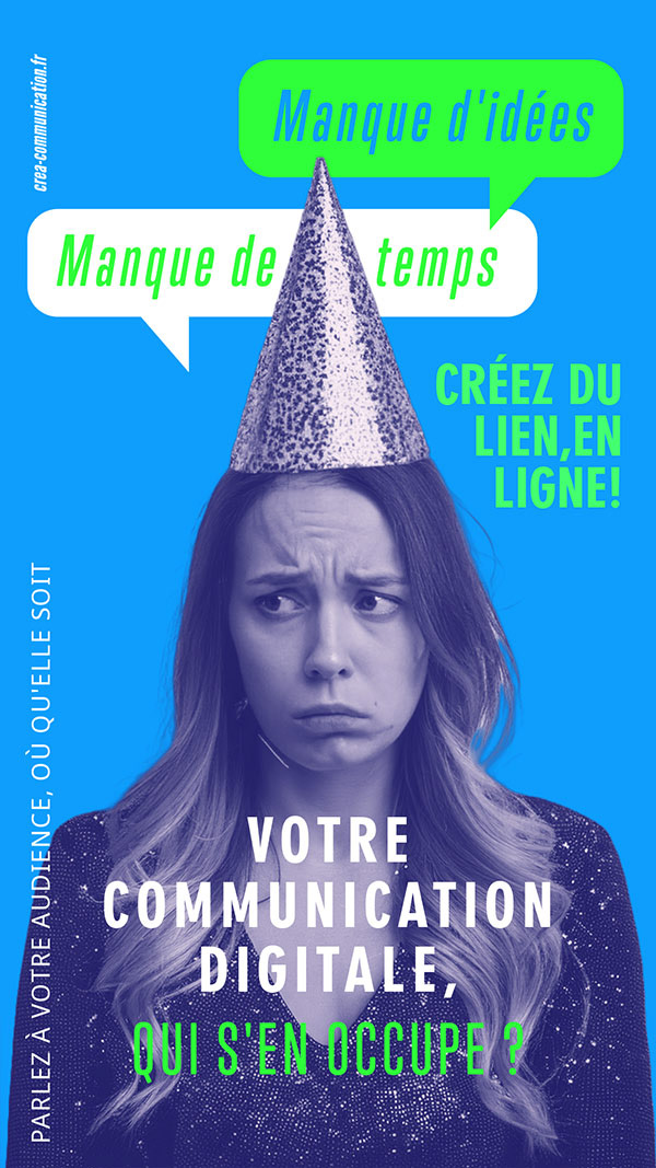 Affiche publicitaire de l'agence